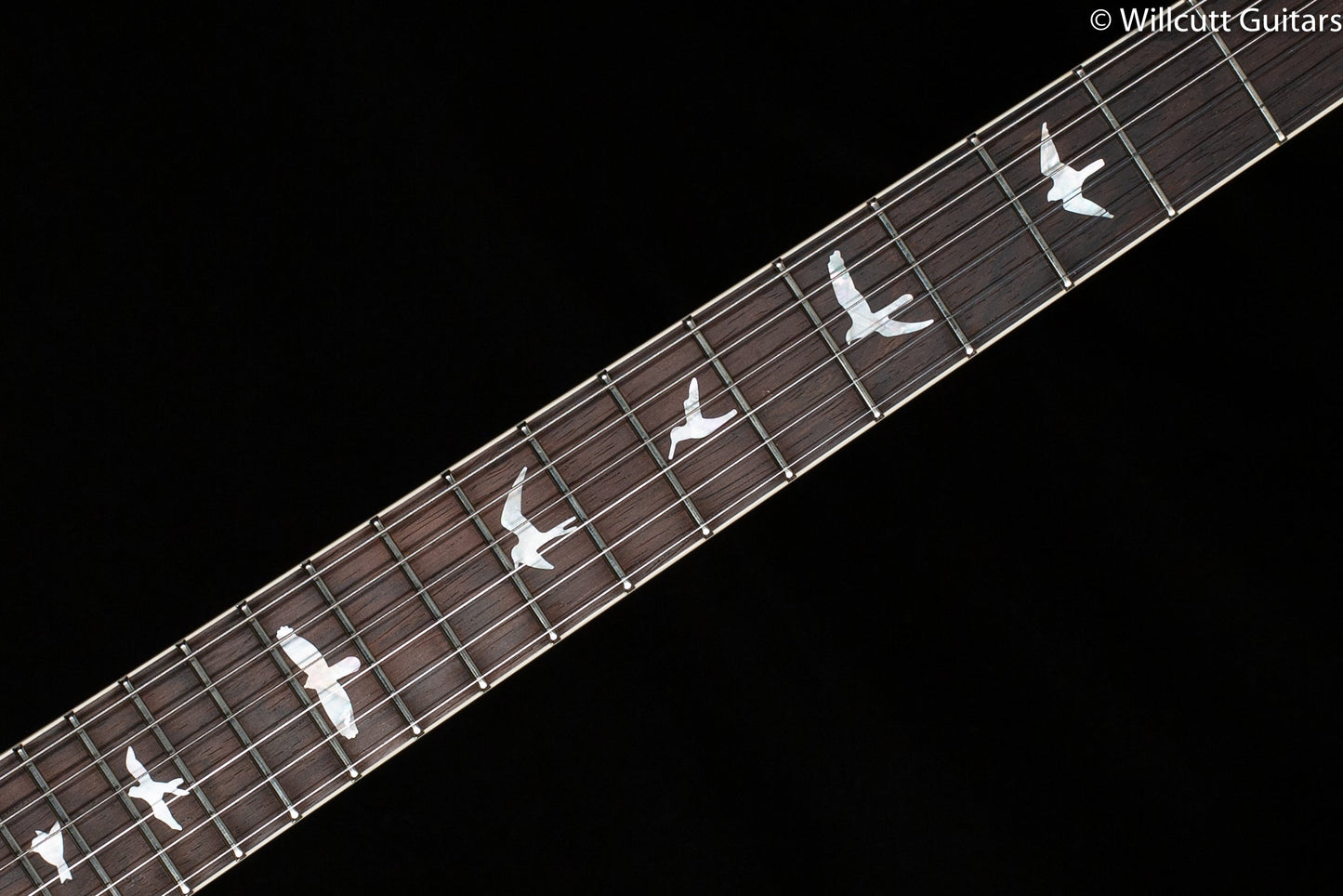 PRS Wood Library McCarty 594 Whale Blue Smokeburst Blue Binding Rosewood Neck
