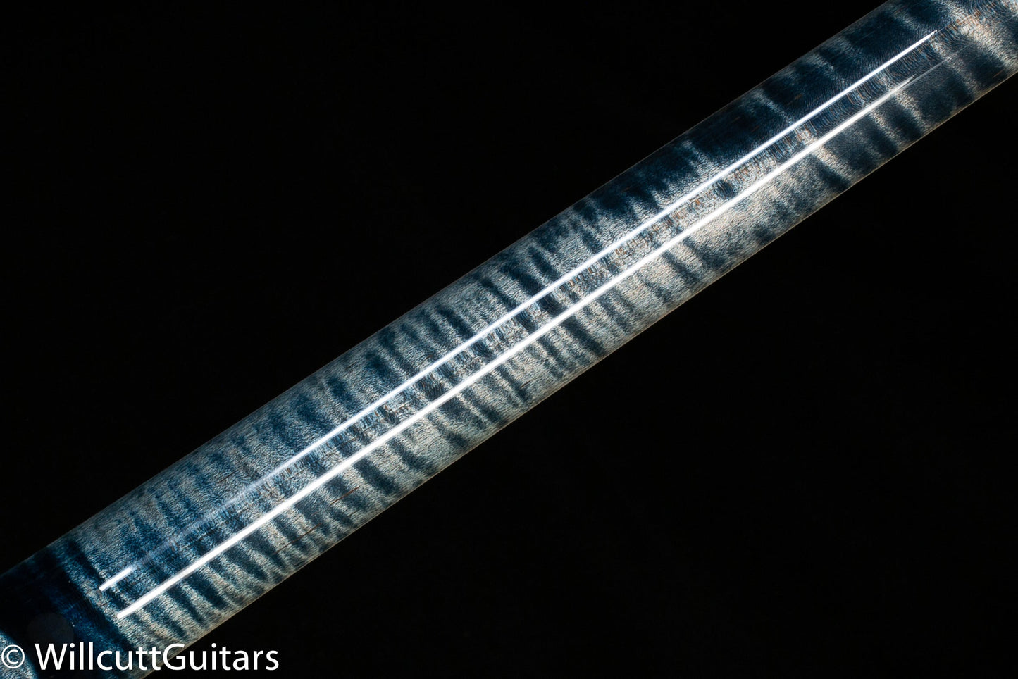 PRS Hollowbody II 594 Wood Library Edition Faded Whale Blue
