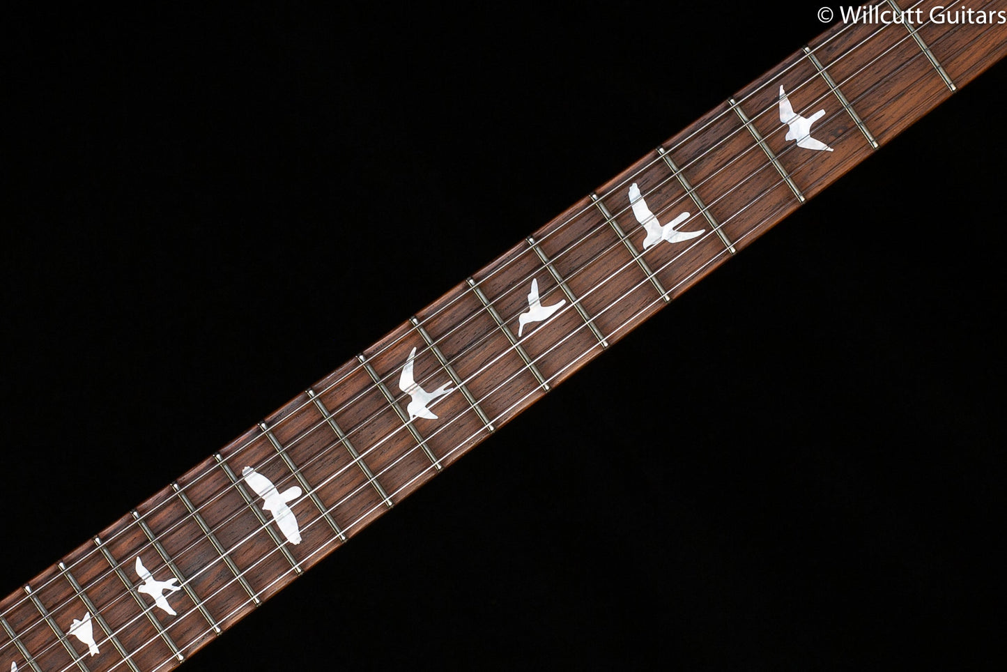 PRS Custom 24 Wood Library Edition Charcoal Cherry Burst Roasted Maple