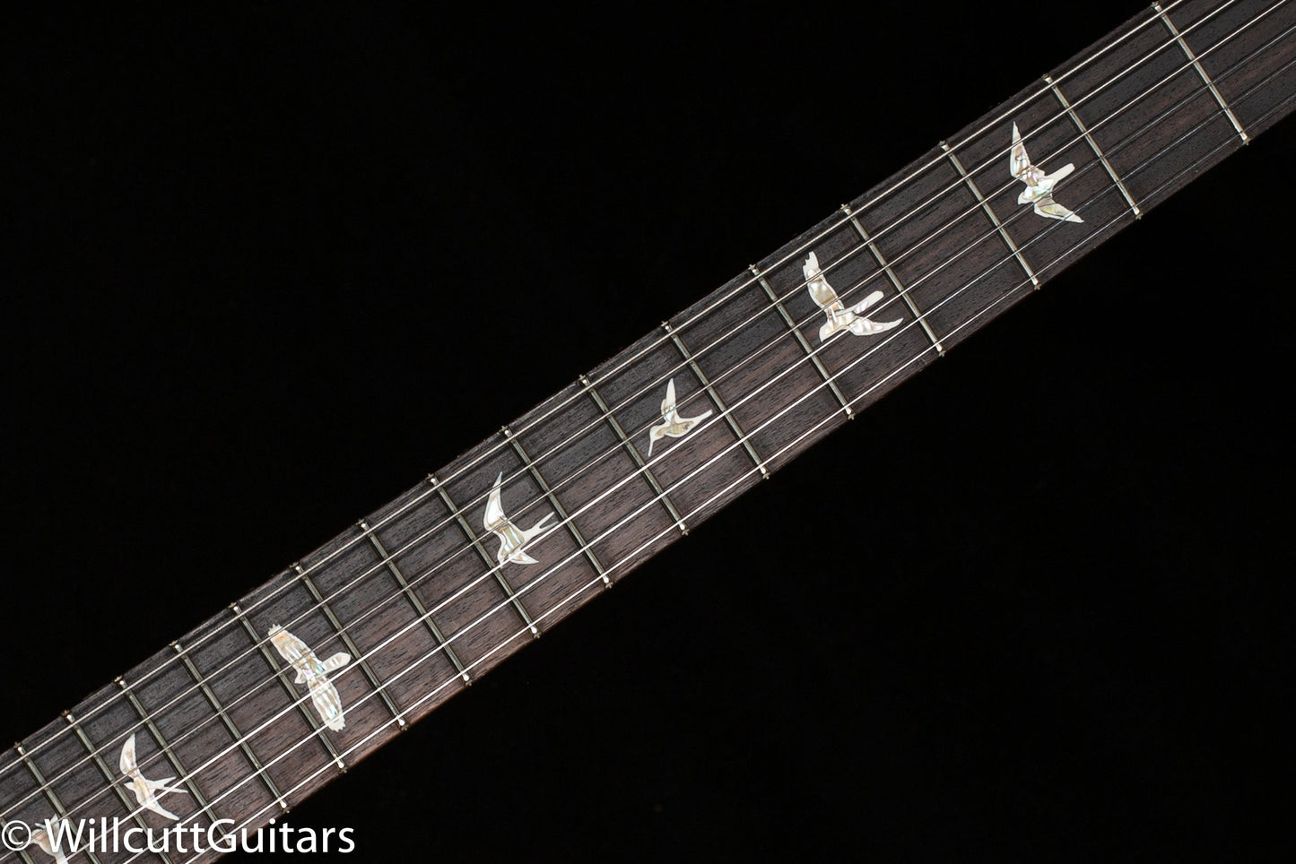 PRS Custom 24 Piezo Fire Red Burst 10 Top