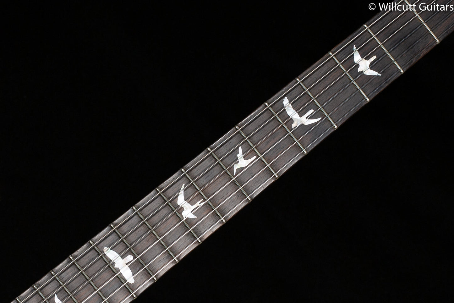 PRS Hollowbody II Piezo Wood Library Edition Custom Color Faded Blue Jean