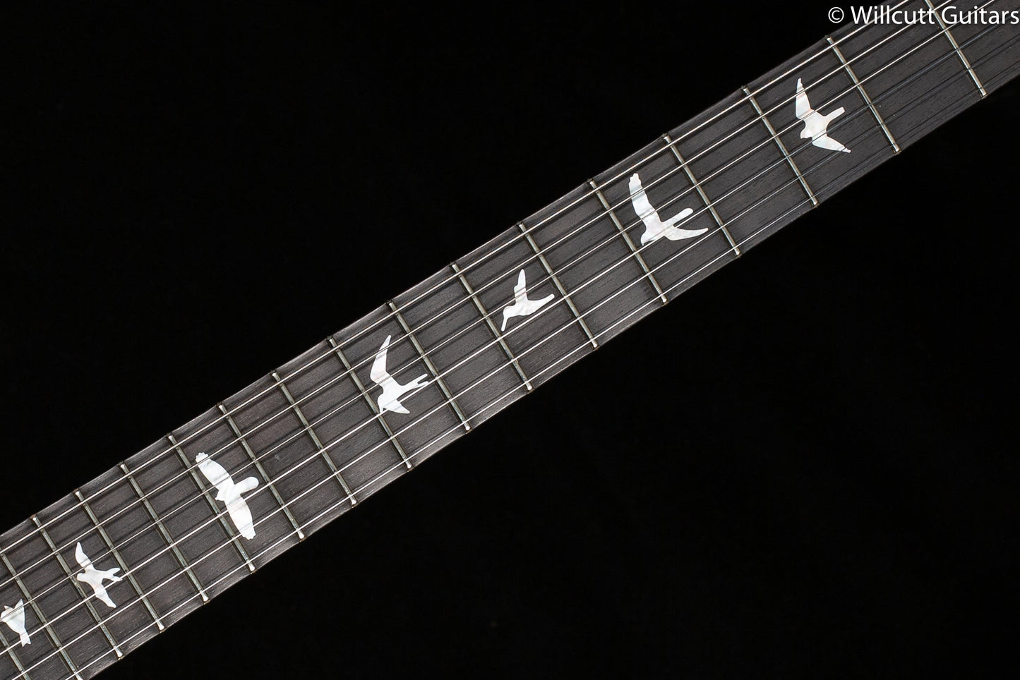 PRS Hollowbody II Piezo Wood Library Edition Grey Black Fade