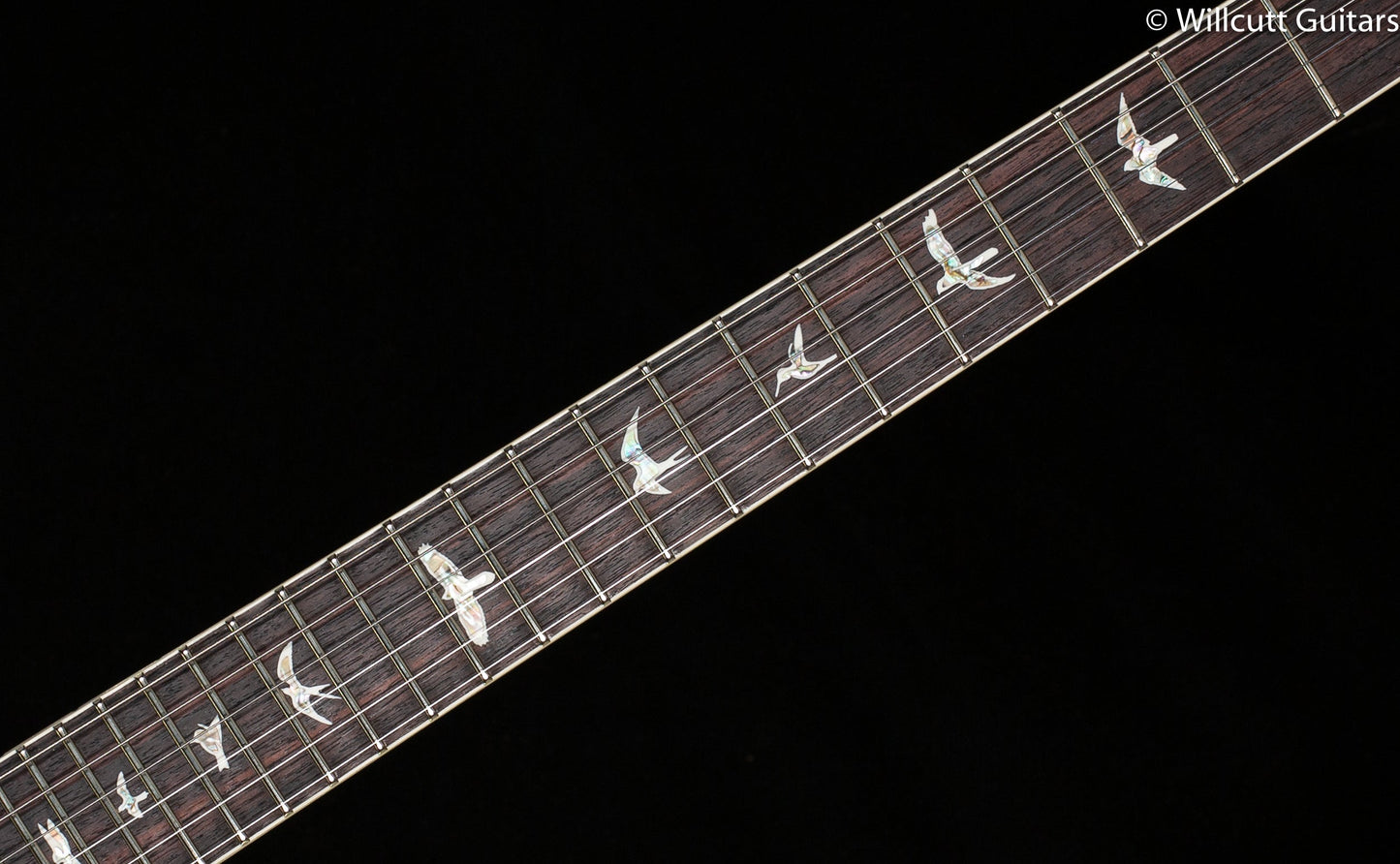 PRS Santana Retro Emerald Burst Blue Binding Custom Color