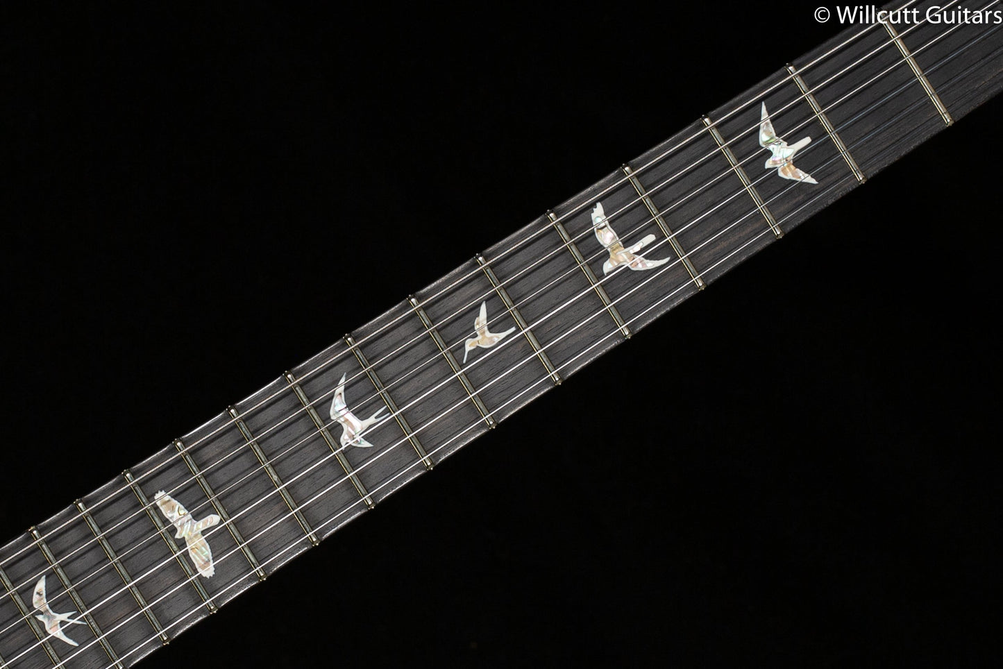 2022 PRS Custom 24 Floyd Black Gold Wrap 10 Top (427)