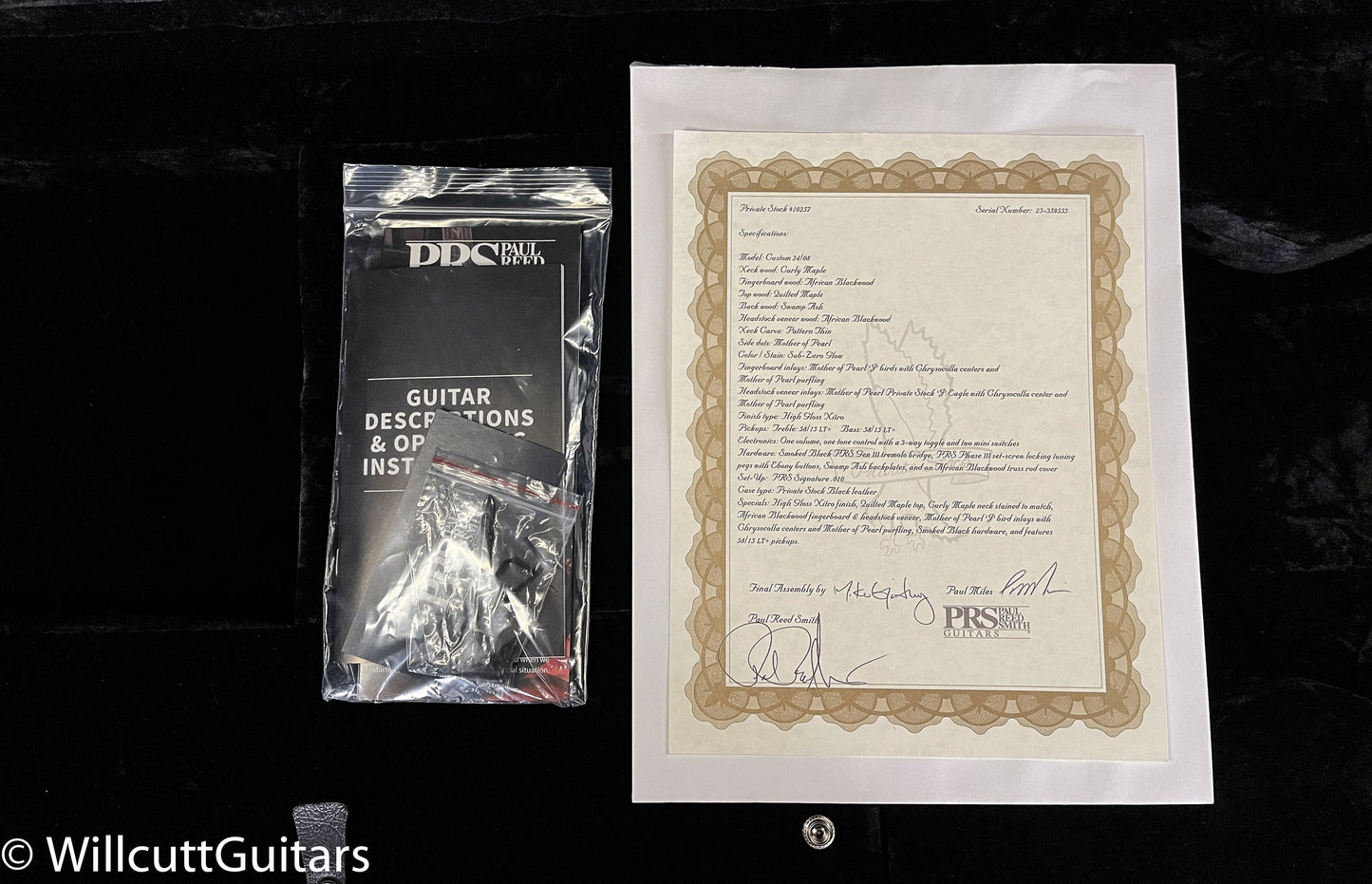 PRS Private Stock 10257 Custom 24-08 SubZero Glow (555)