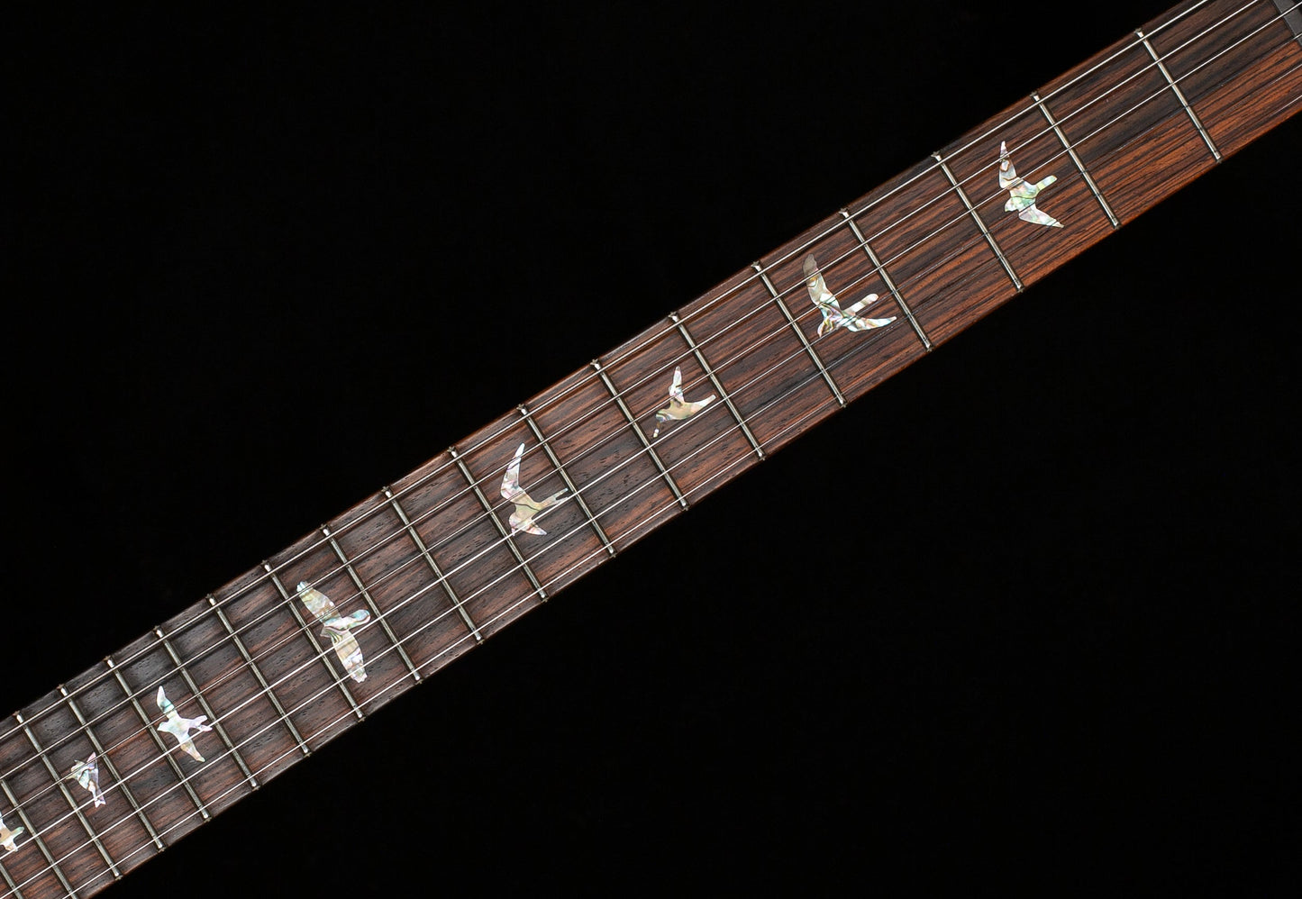 PRS Wood Library Custom 24 Blood Orange Quilt 10 Top Torrefied Maple Neck (814)