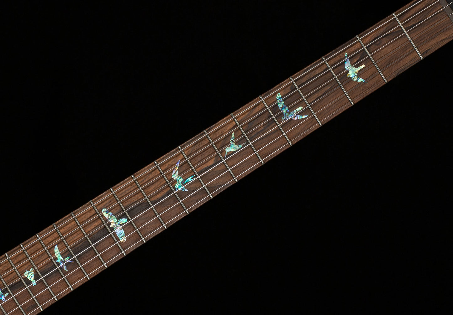 PRS Wood Library Willcutt Exclusive Custom 24-08 Rosewood Neck Violet Quilt 10 Top Satin Finish (625)