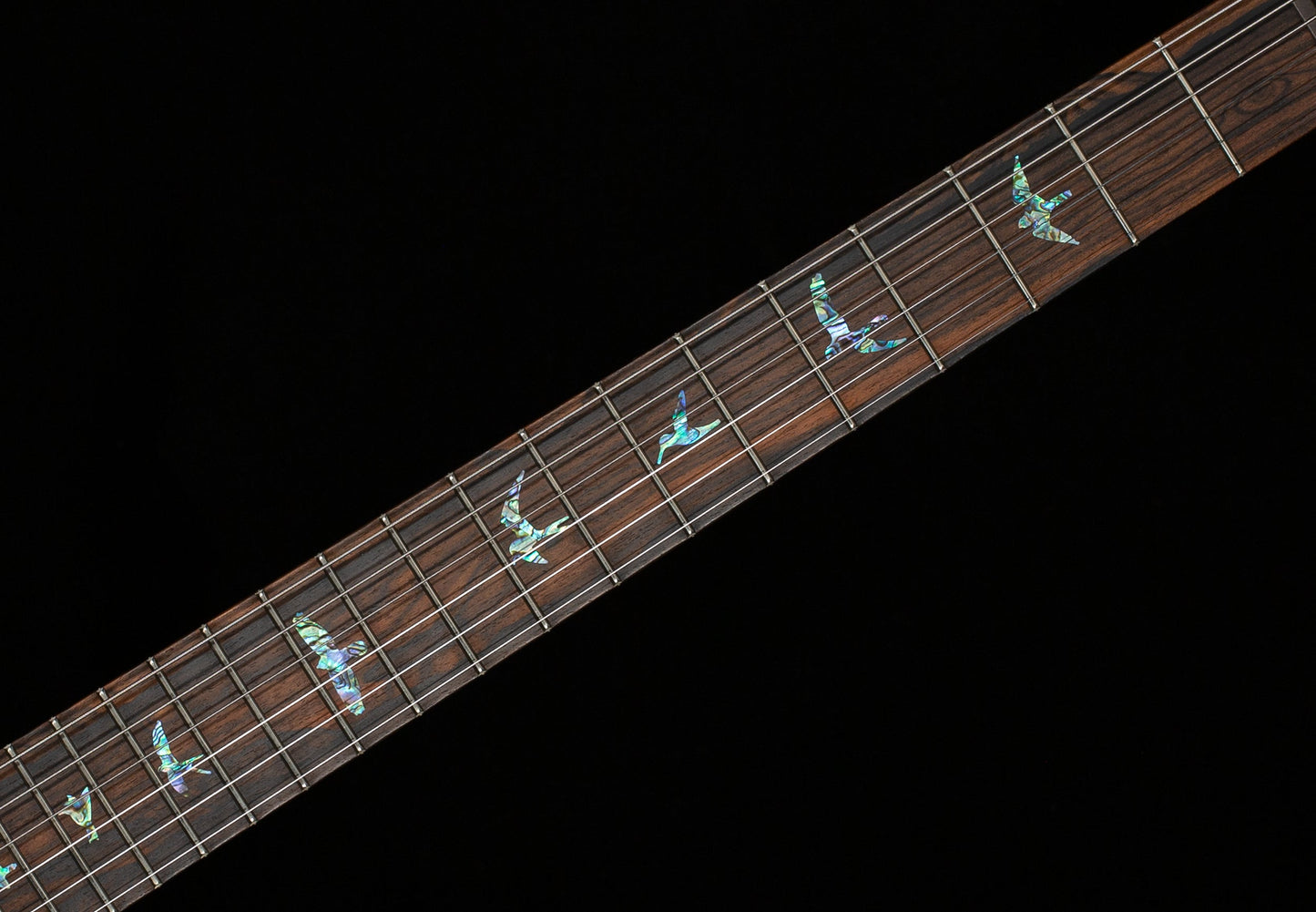 PRS Wood Library Willcutt Exclusive Custom 24-08 Rosewood Neck Cobalt Blue Quilt 10 Top Satin Finish (626)