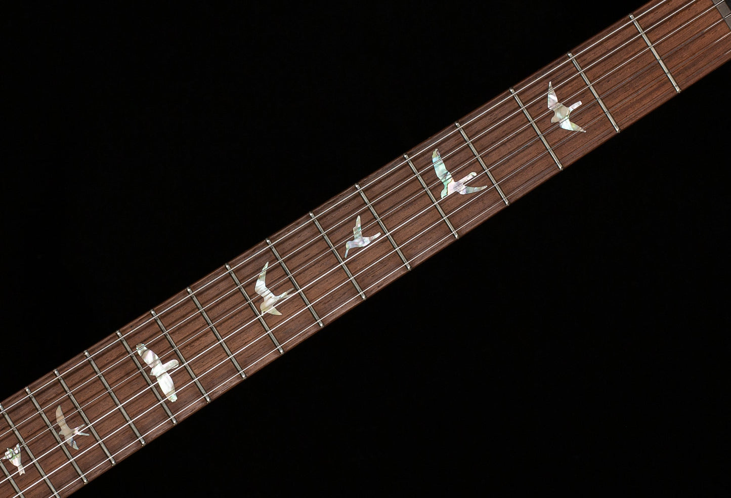 PRS Wood Library Willcutt Exclusive Special Semi-Hollow Brazilian Quilt 10 Top Blood Orange (523)