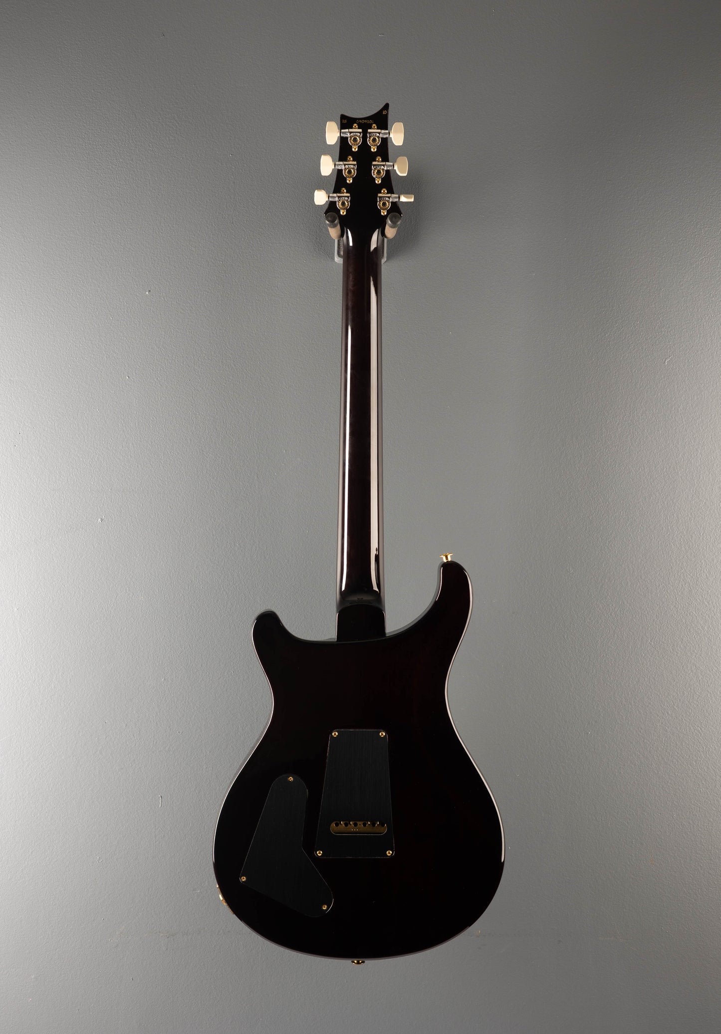 Studio 10 Top - Black Gold Wraparound Burst
