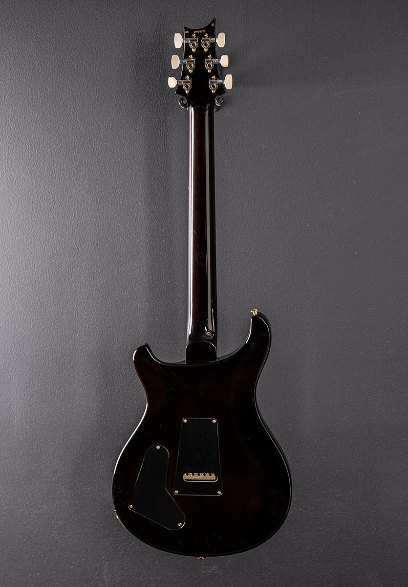 Studio 10 Top - Black Gold Wraparound Burst