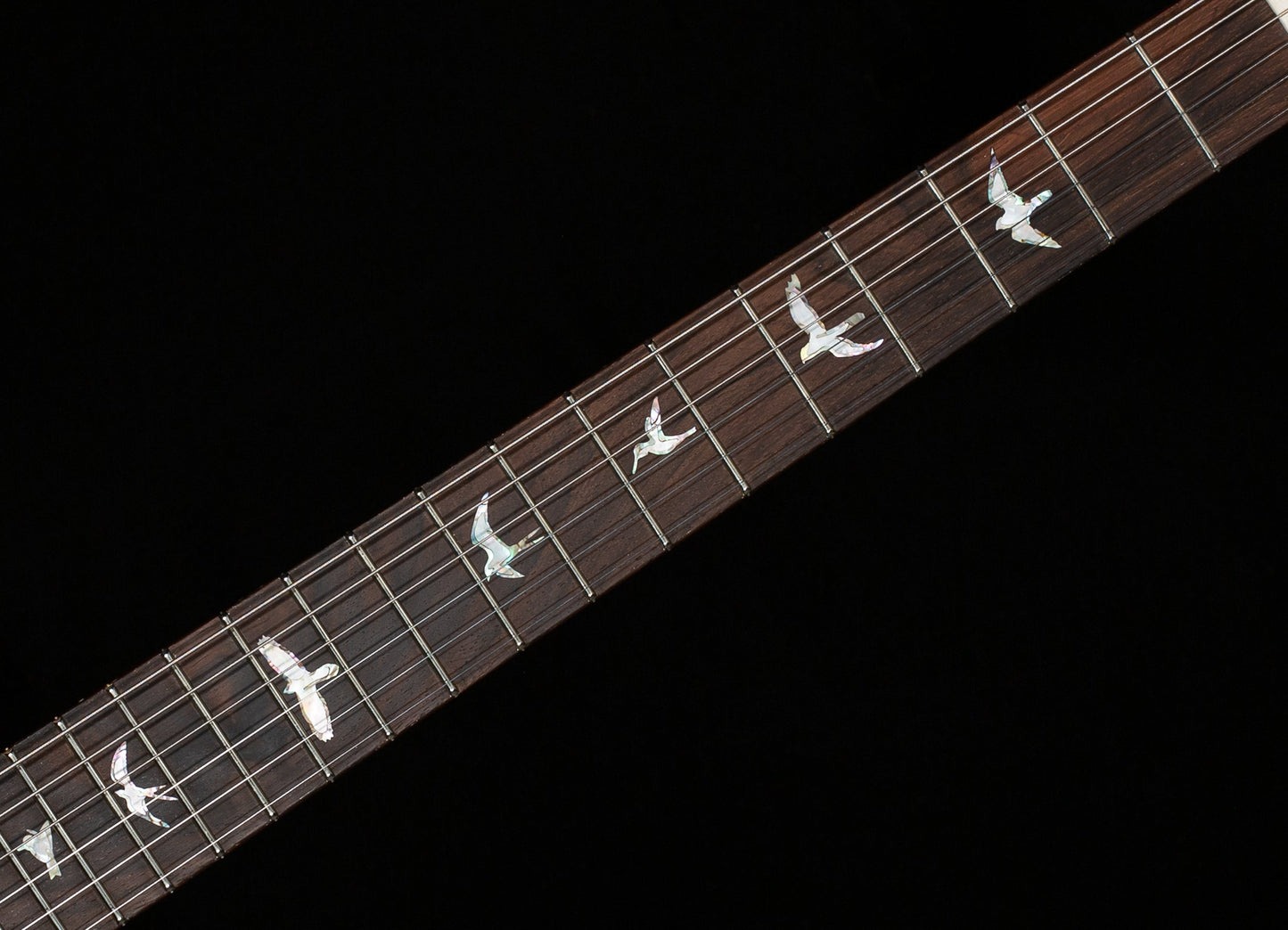 PRS Wood Library Willcutt Exclusive Hollowbody II Piezo Red Tiger Stained Neck 10 Top (088)