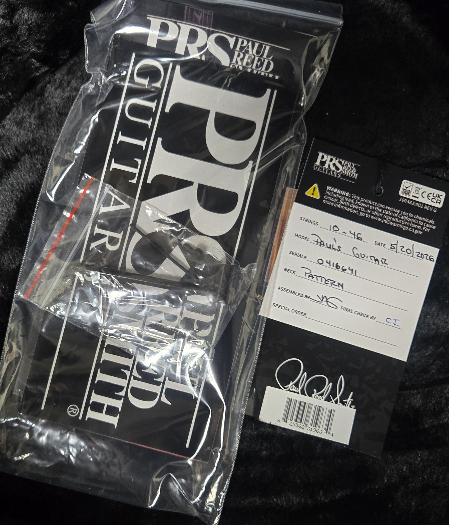 PRS Wood Library Willcutt Exclusive Paul's Guitar Natural Quilt Maple One Piece 10-Top (641)