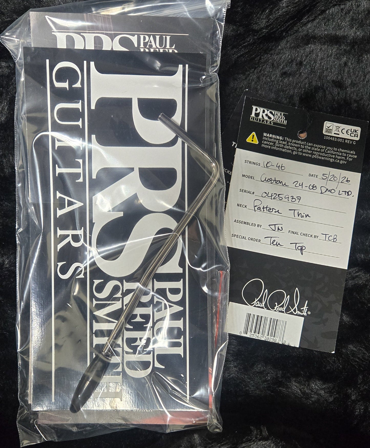 PRS Custom 24-08 Limited Edition Private Stock Color Sage 10 Top (937)