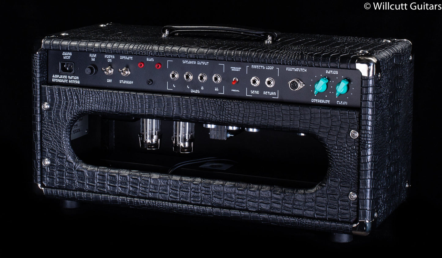 Amplified Nation Overdrive Reverb 50w Head Black Croc Tolex