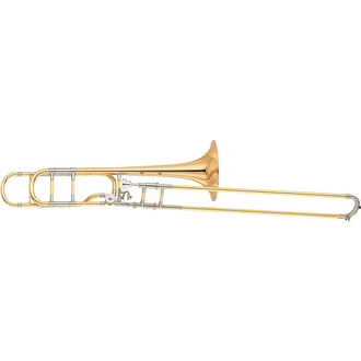 Yamaha YSL-882GOR Bb/F Tenor Trombone with Gold Brass Bell