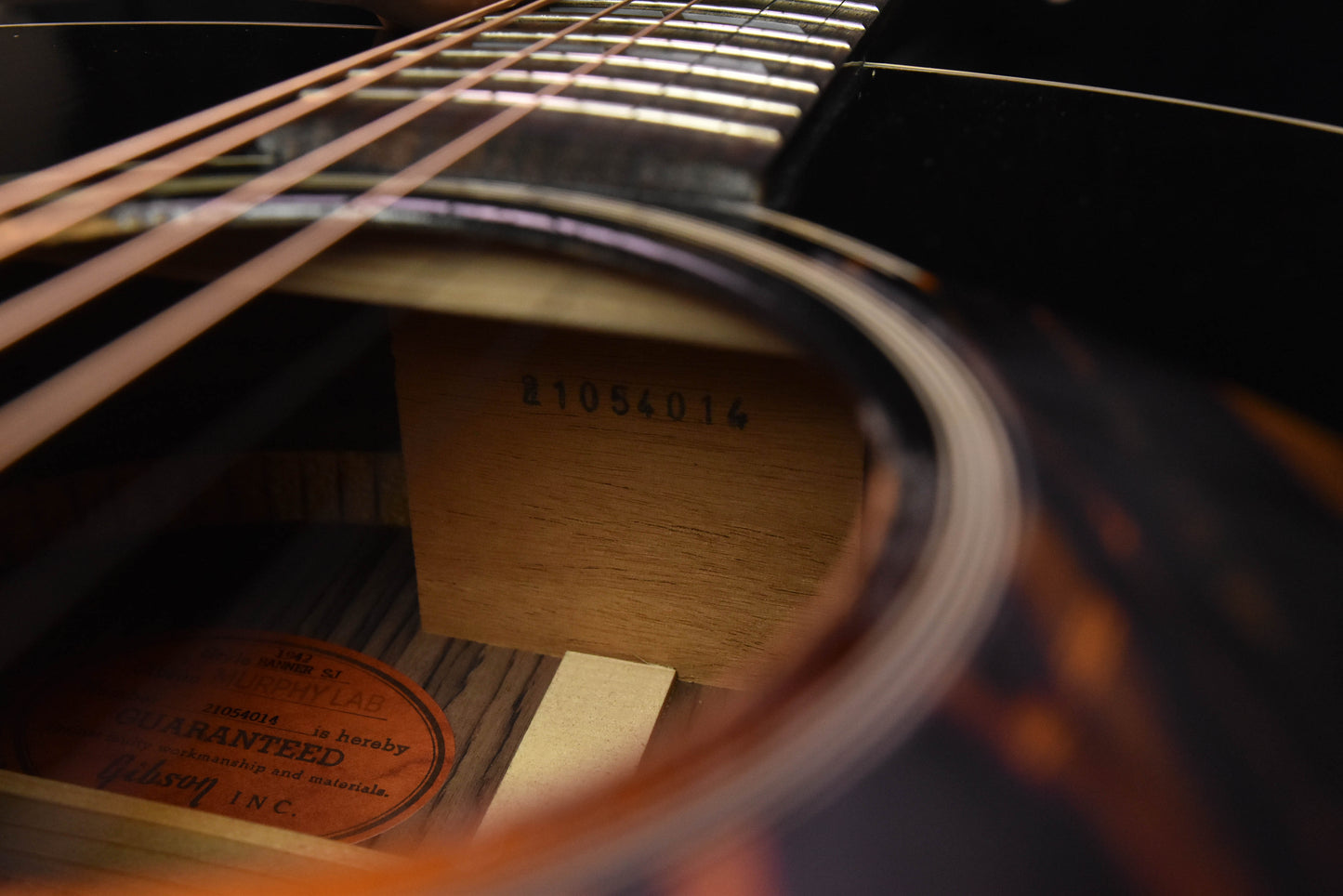 Gibson Murphy Labs 1942 Banner Southern Jumbo Light Aged Acoustic Guitar