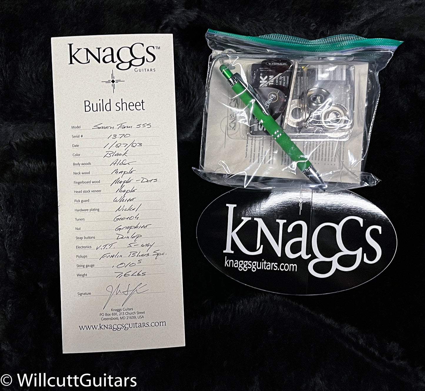 Knaggs Chesapeake Severn Trem SSS Black (370)
