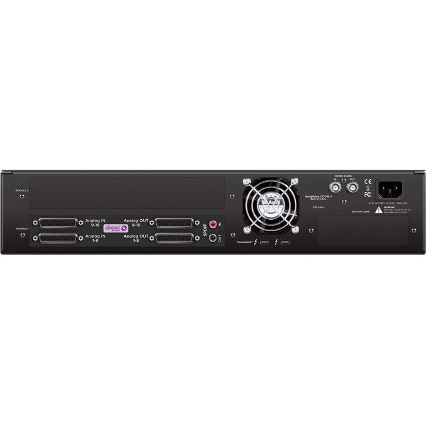 Apogee Symphony MkII Anniversary Edition Chassis with Thunderbolt 3 and 16x16SE Module
