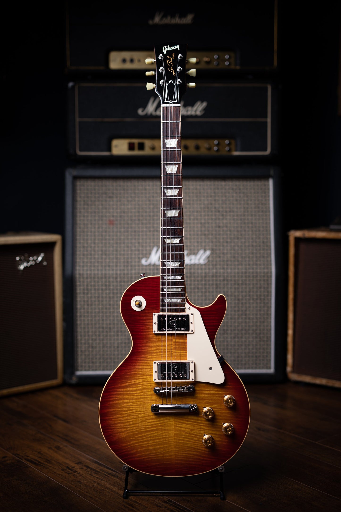 2009 Gibson Custom Shop 1959 Les Paul Reissue 50th Anniversary Electric Guitar - Cherry Sunburst