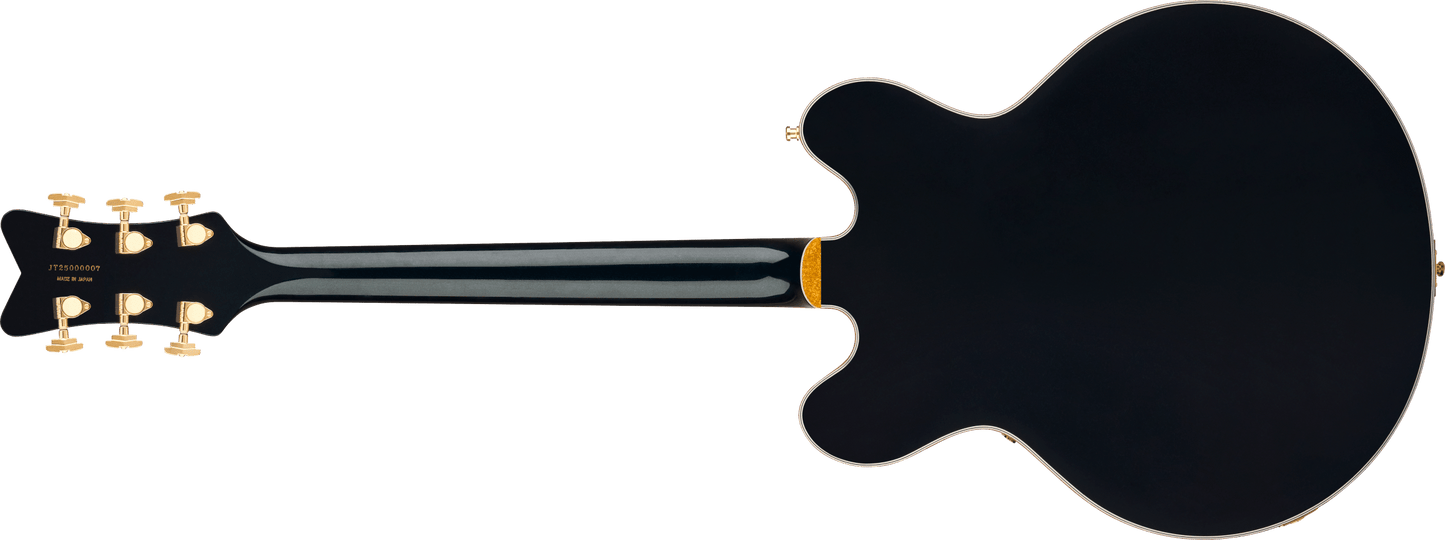 Gretsch Falcon Center Block LTD with String-Thru Bigsby and Gold Hardware, Ebony Fingerboard, Midnight Sapphire