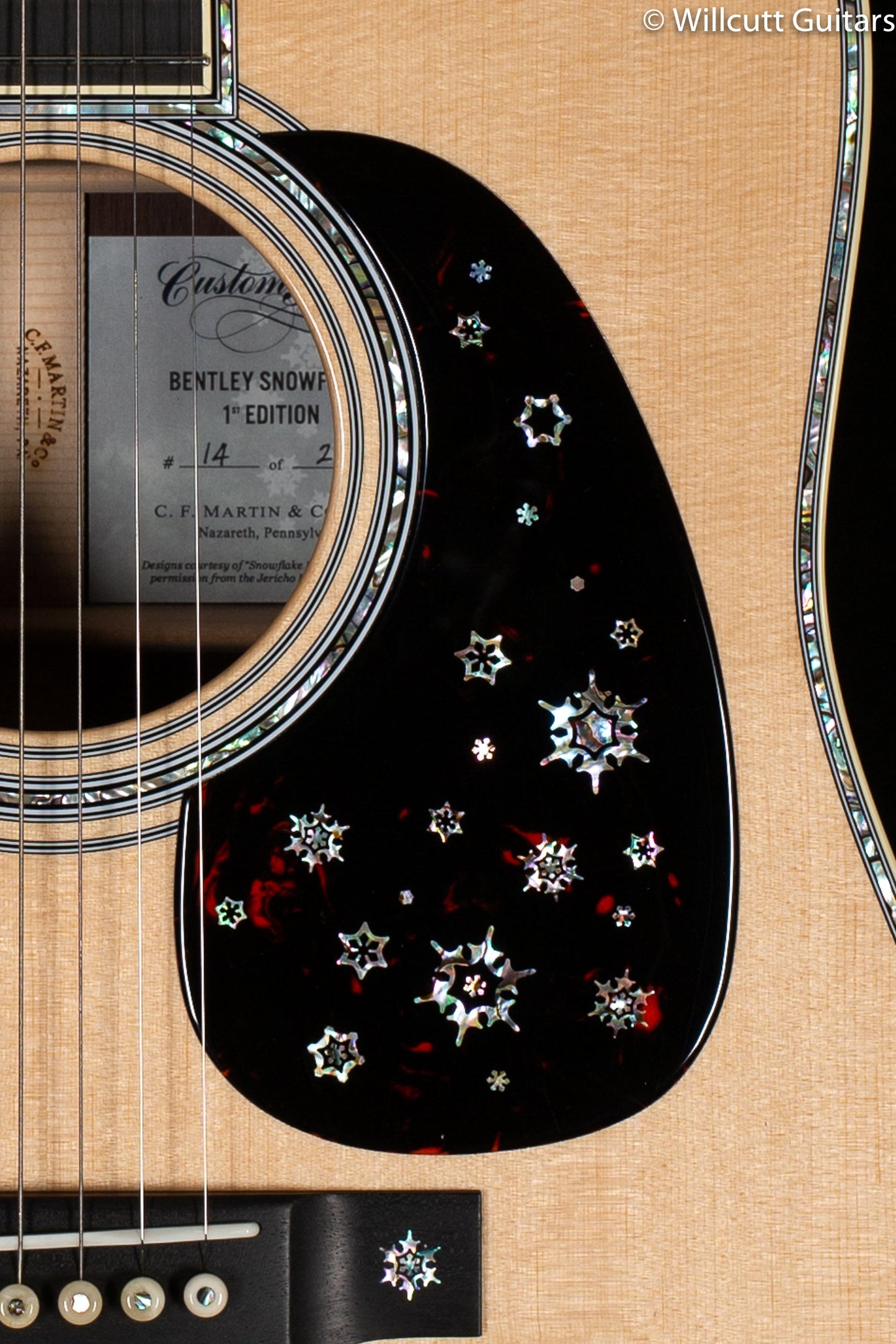 Martin Custom Bentley Snowflake First Edition