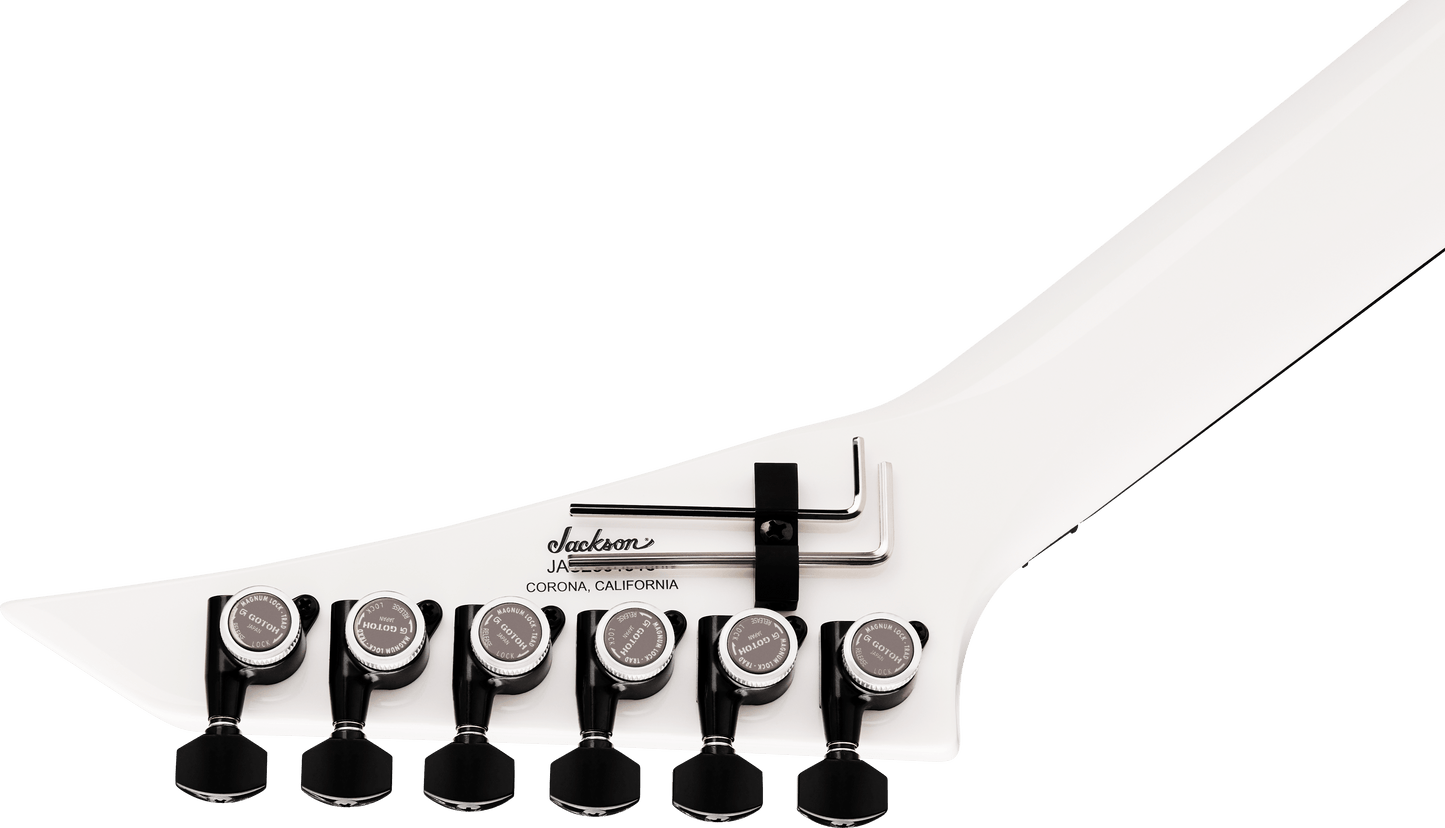Jackson American Series Rhoads RR24, Ebony Fingerboard, Snow White
