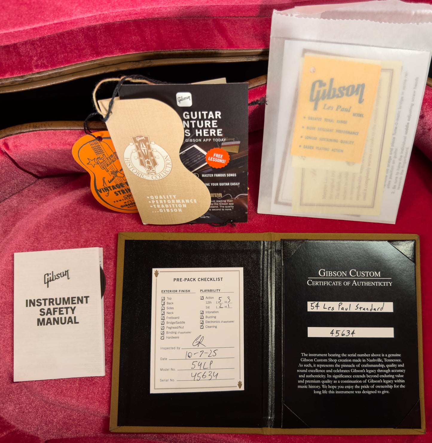 Gibson Custom Shop Willcutt Exclusive 1954 Les Paul Standard V3 Neck Goldtop VOS Lightweight (634)