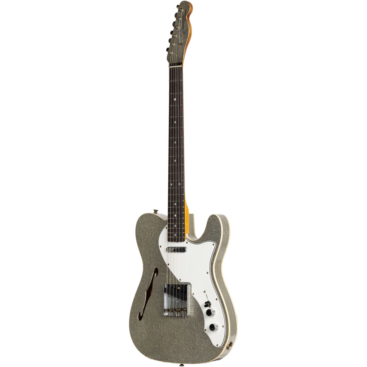 Fender Custom Shop - ‘60 Telecaster Custom Thinline - Aged Silver Sparkle