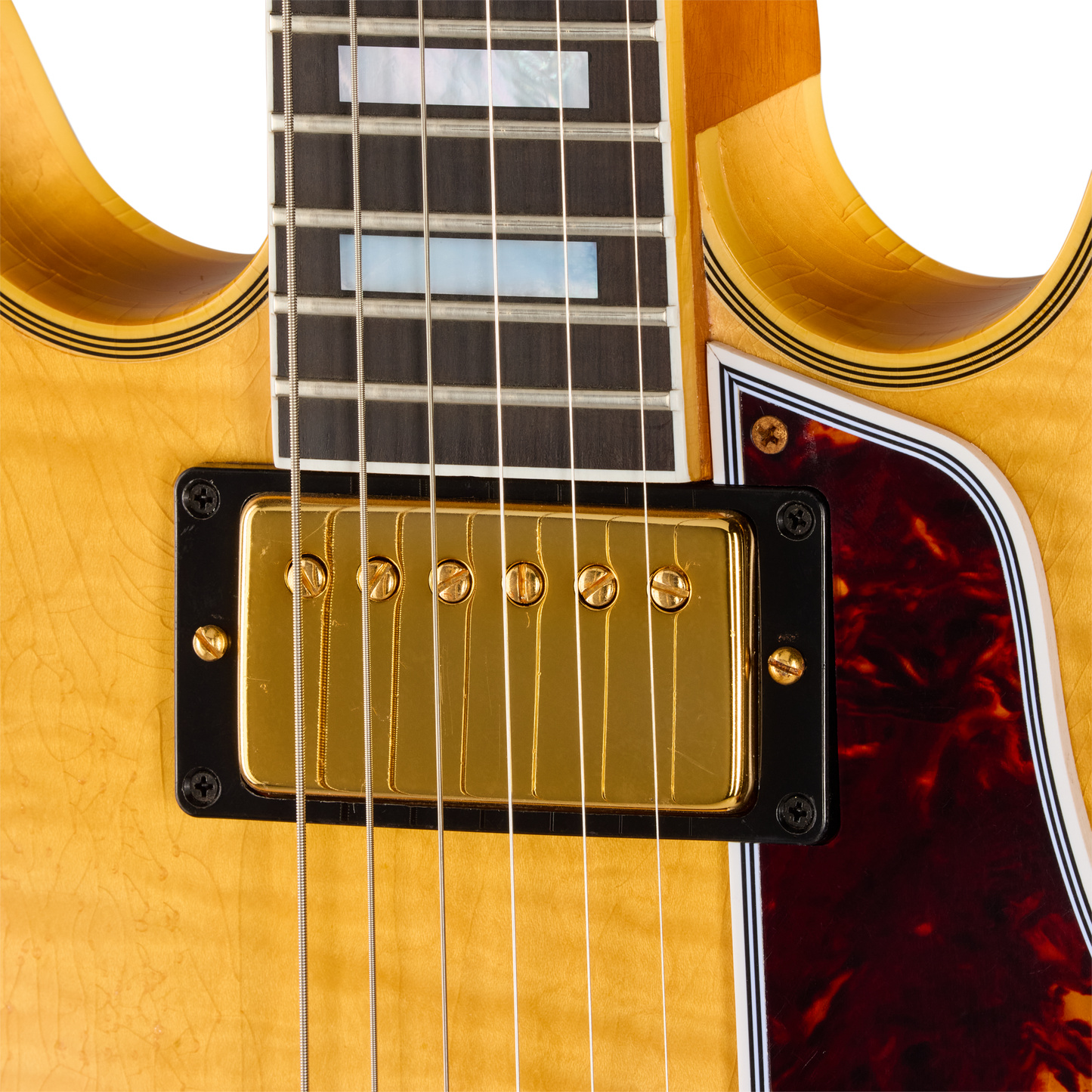 Gibson Custom LE 1960 ES-355 Reissue with Figured Maple, Light Aged, Antique Blonde