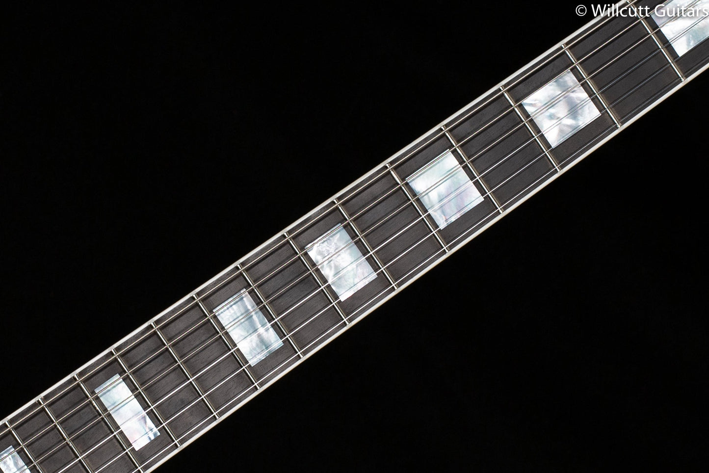 Gibson Custom Shop 1957 Les Paul Custom 3-Pickup Bigsby Ebony Light Aged