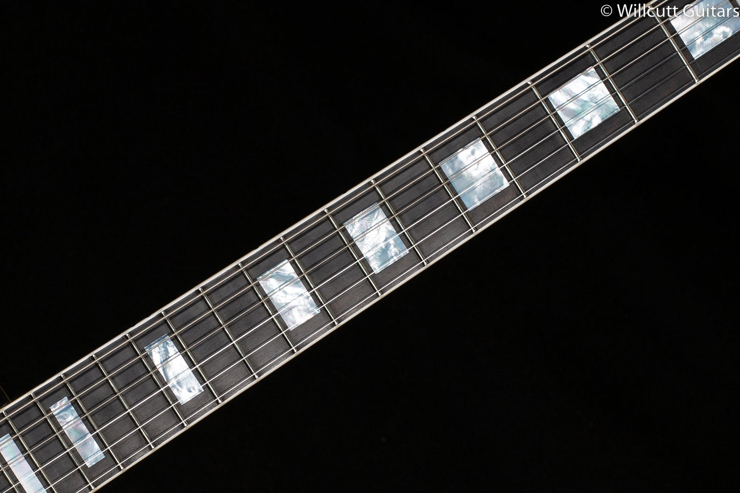 Gibson 1957 Les Paul Custom Reissue 3- Pickup Bigsby Murphy Lab Light Aged Ebony (218)