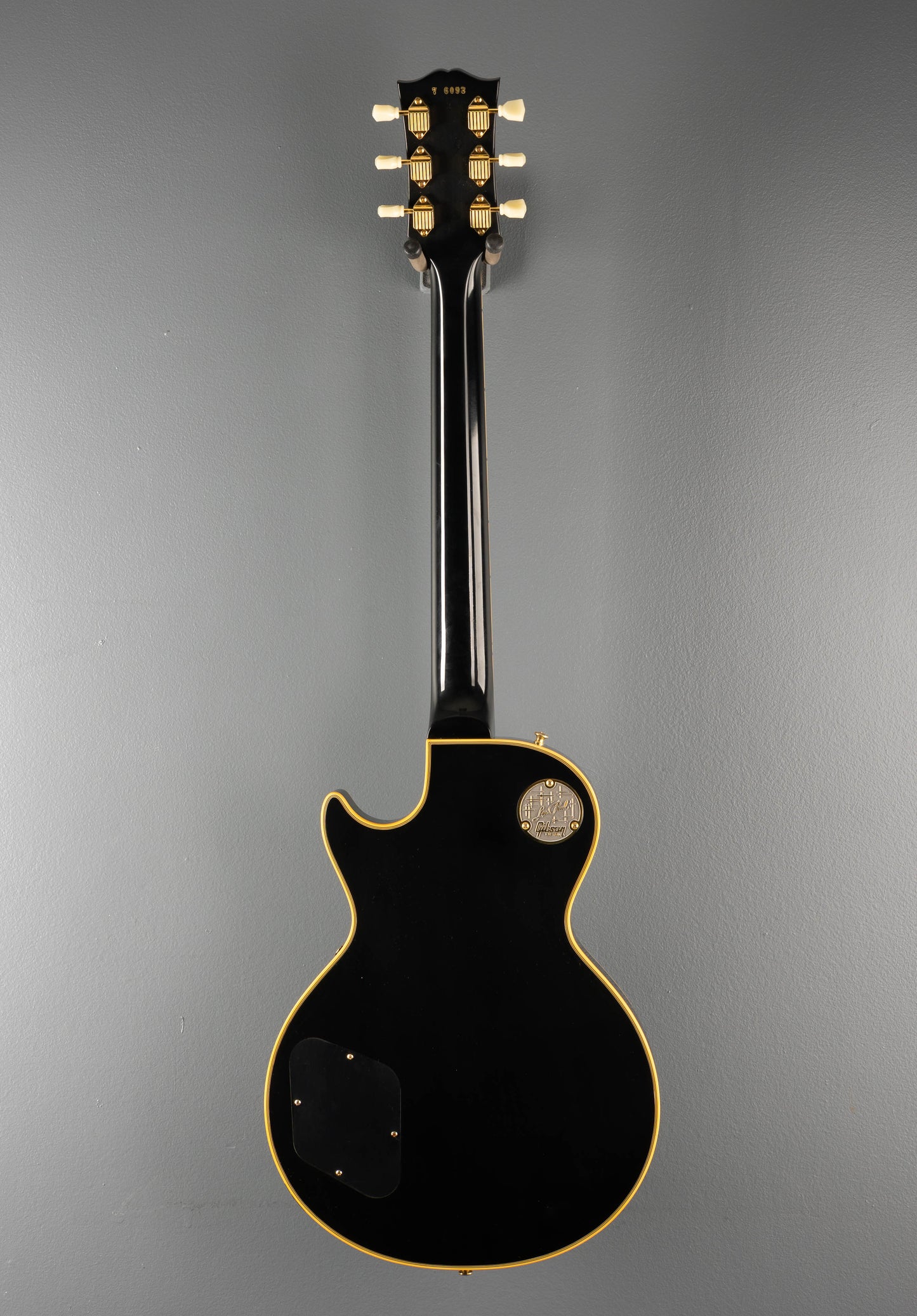 1957 Les Paul Custom Reissue - VOS Ebony 3-Pickup