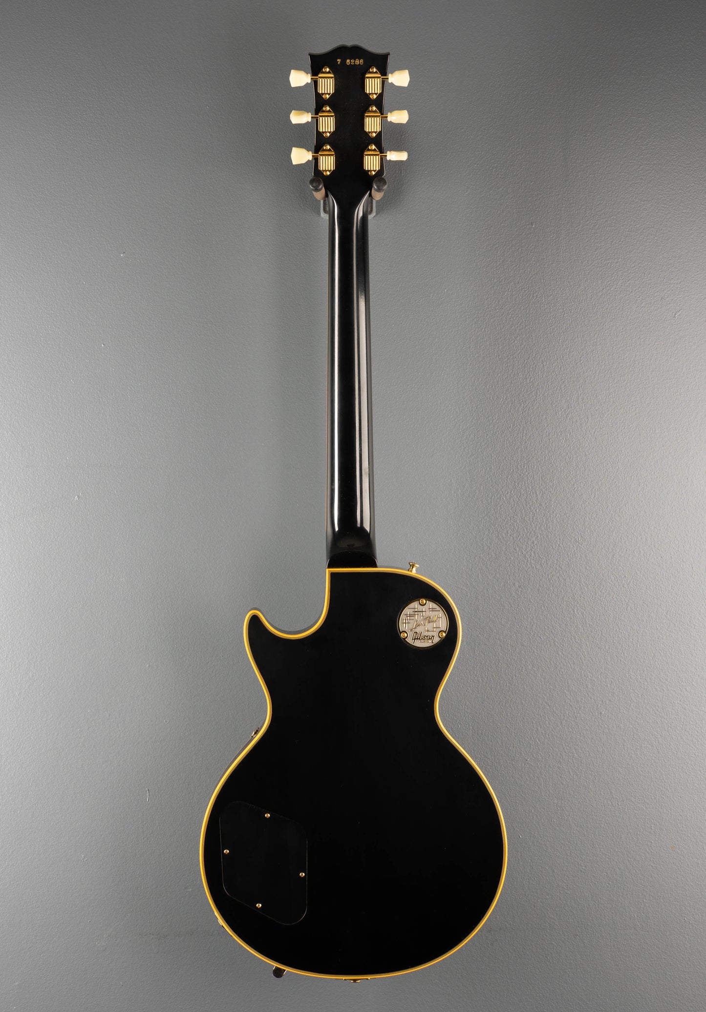 1957 Les Paul Custom Reissue - VOS Ebony 3 Pickup w/Bigsby