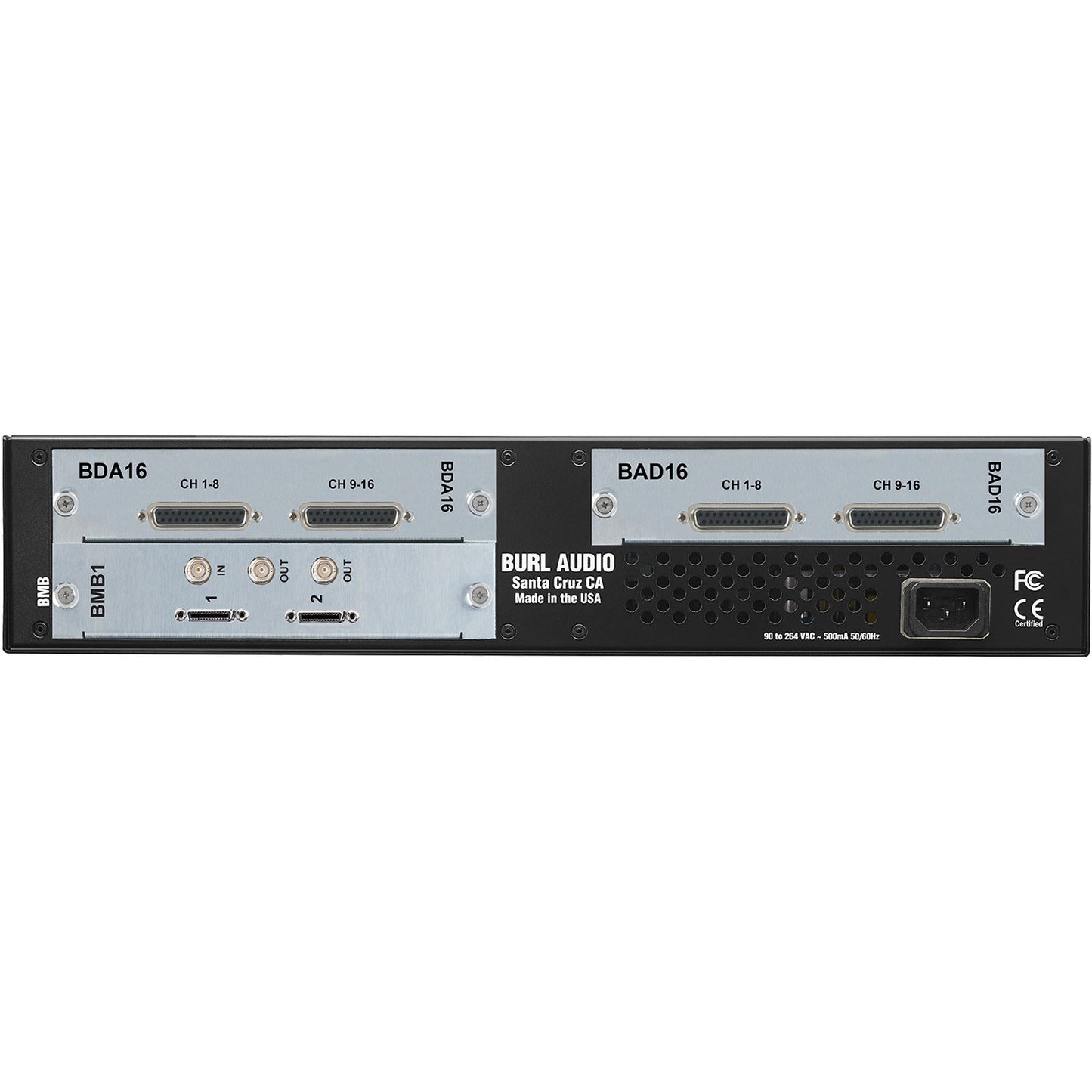 Burl Audio B16 MOTHERSHIP 3 with BMB1 Digilink Motherboard and BAD16, BDA16 Daughter Cards