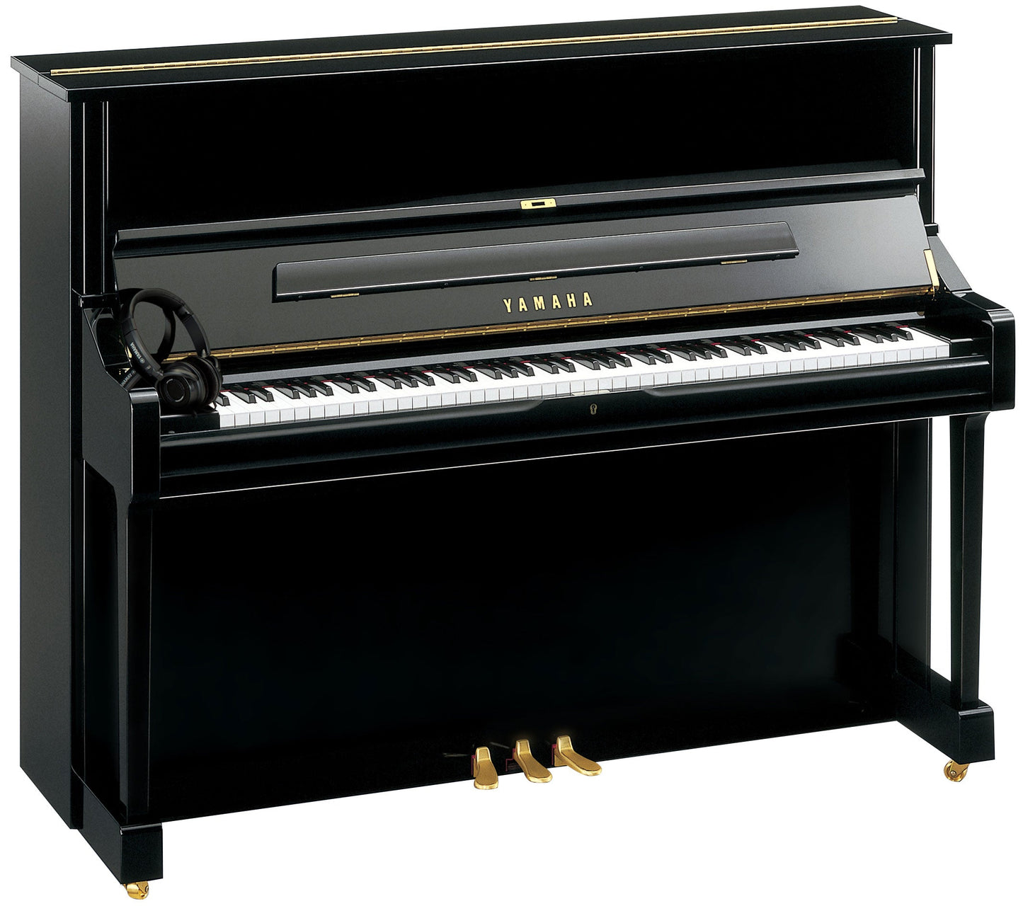 Yamaha DU1ENST PE U1 Enspire Disklavier upright 48" player piano
