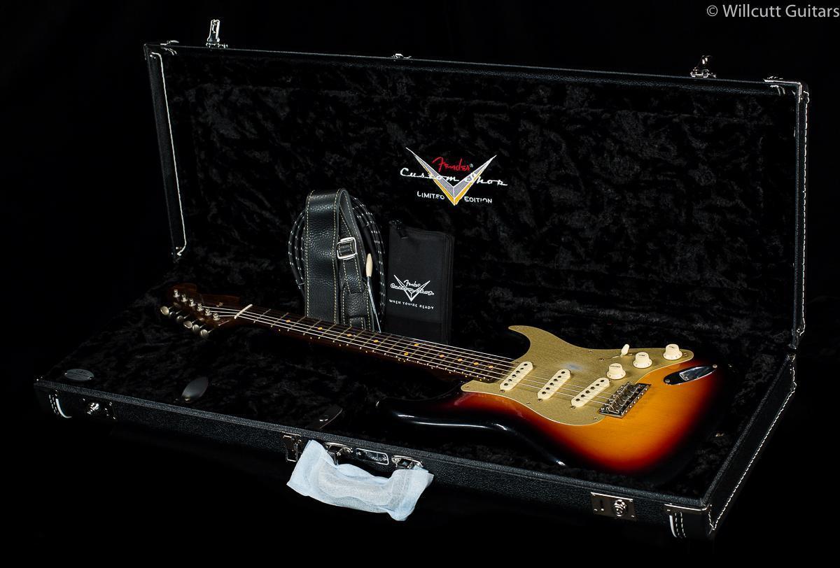 Fender Custom Shop LTD '50s Stratocaster RW Neck Journeyman Relic 3-Tone Sunburst