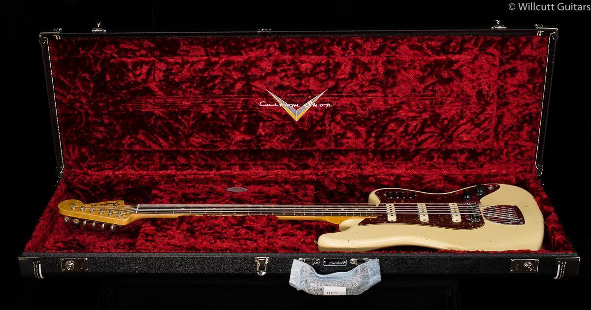 Fender Custom Shop LTD 60's Bass VI Journeyman Relic Aged Vintage White