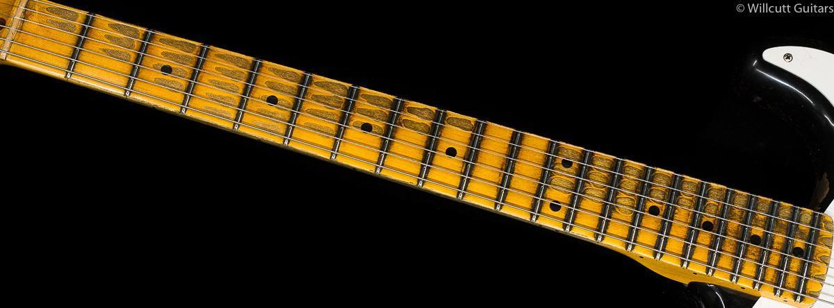 Fender Custom Shop 2019 '59 Stratocaster Heavy Relic Aged Black