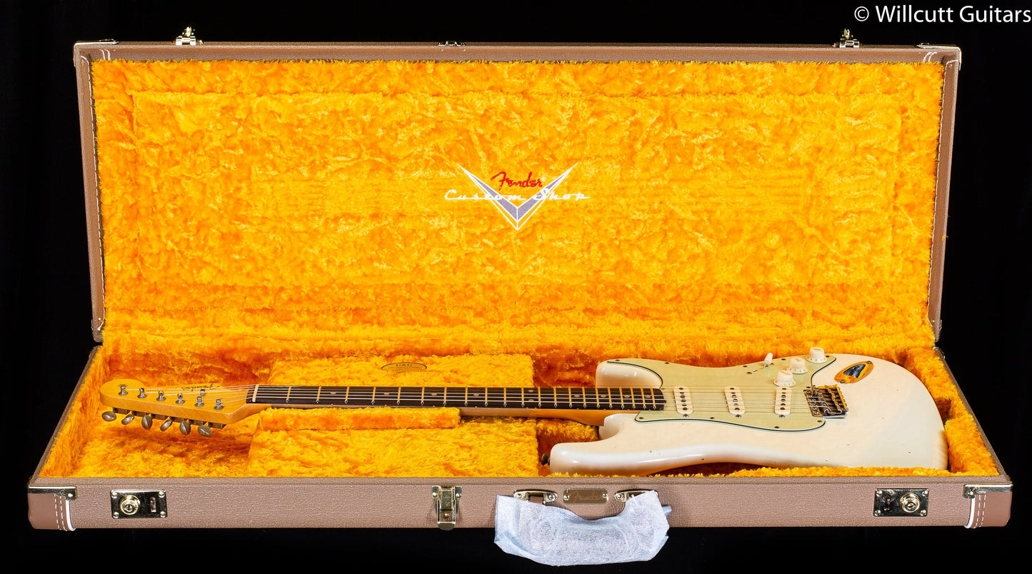 Fender Custom Shop LTD 1960 Stratocaster Journeyman Relic Aged Olympic White