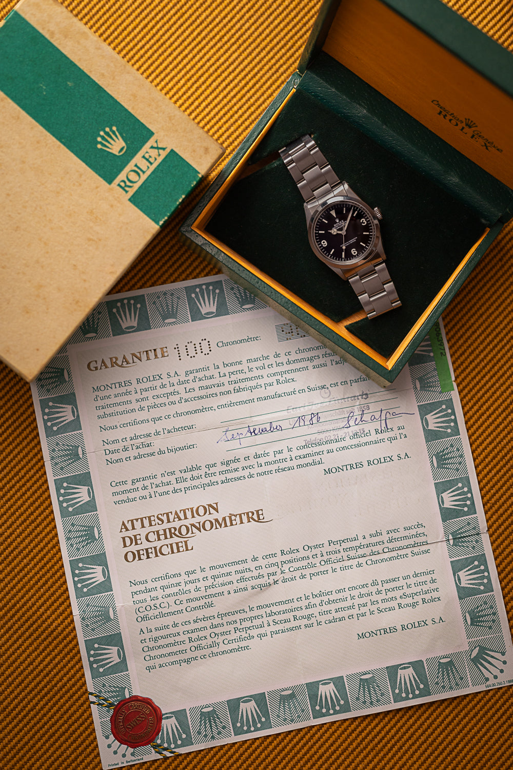 1986 Rolex Explorer Ref. 1016