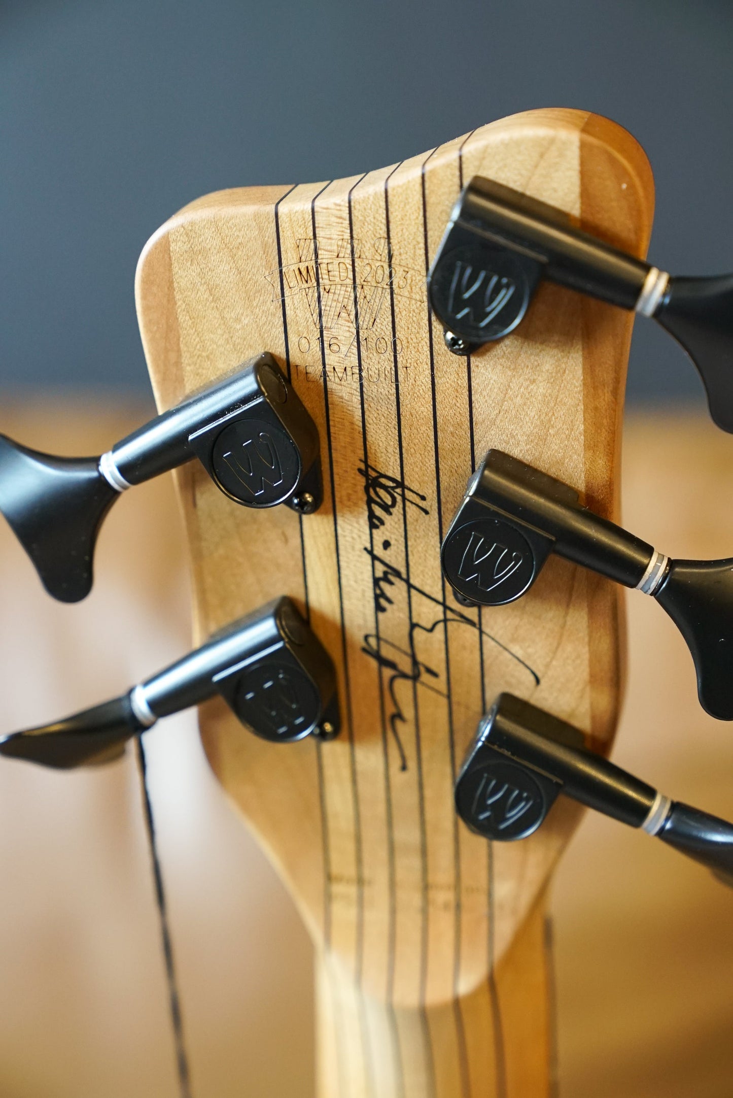 Warwick TeamBuilt Corvette $$ Bolt-On 2023 Limited Edition 5-String Bass Guitar