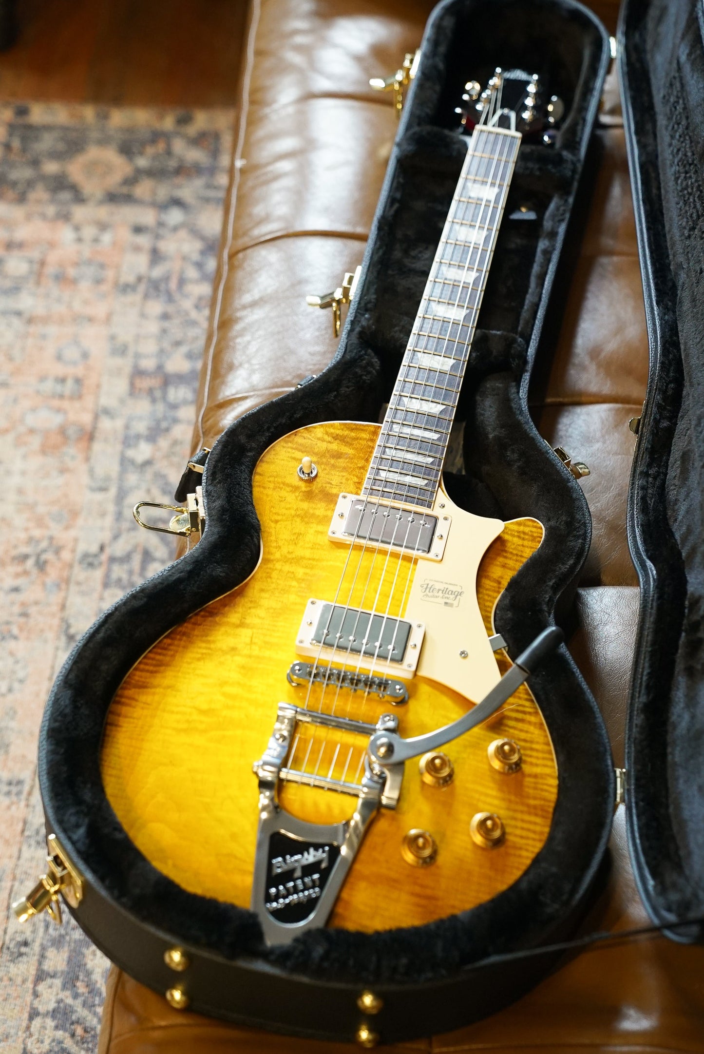 Heritage Standard Collection H-150 Bigsby - Dirty Lemon Burst