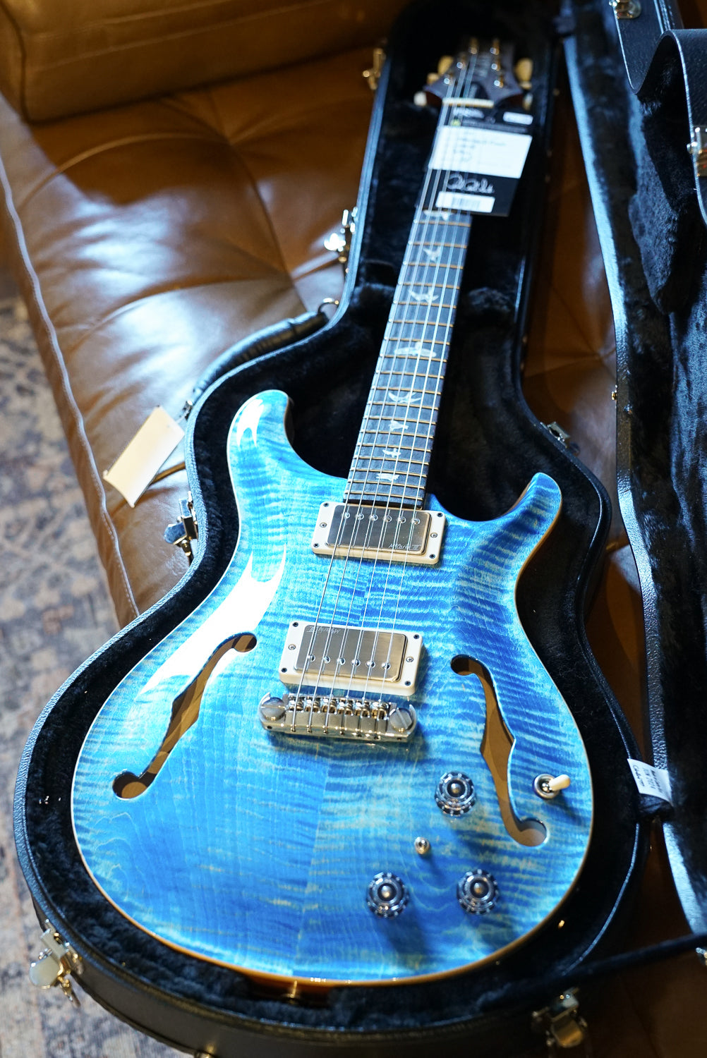 PRS Hollowbody II Piezo - Faded Blue Jean