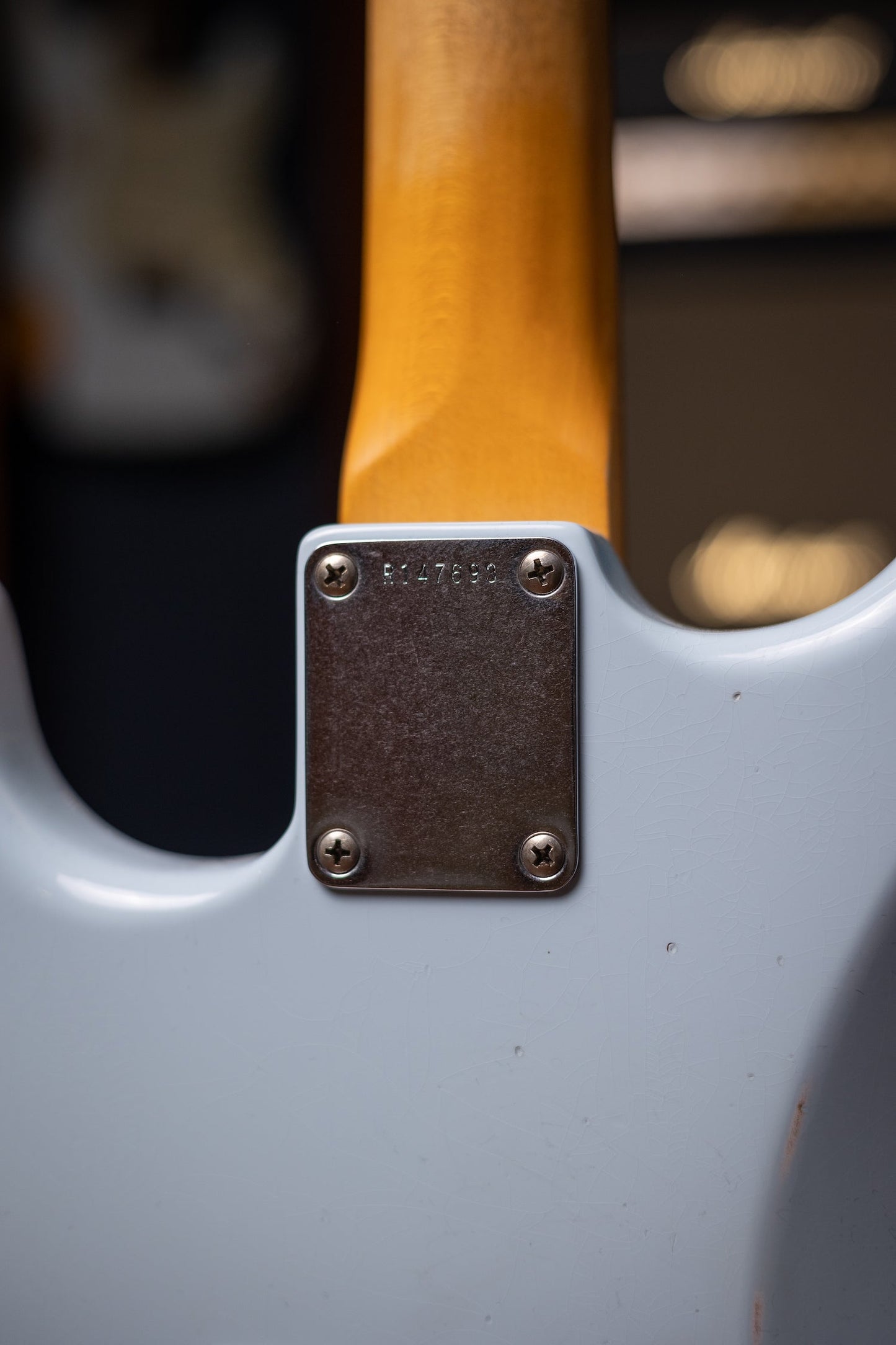 Fender Masterbuilt Greg Fessler '62 Stratocaster® Journeyman Relic® Electric Guitar - Pale Sonic Blue