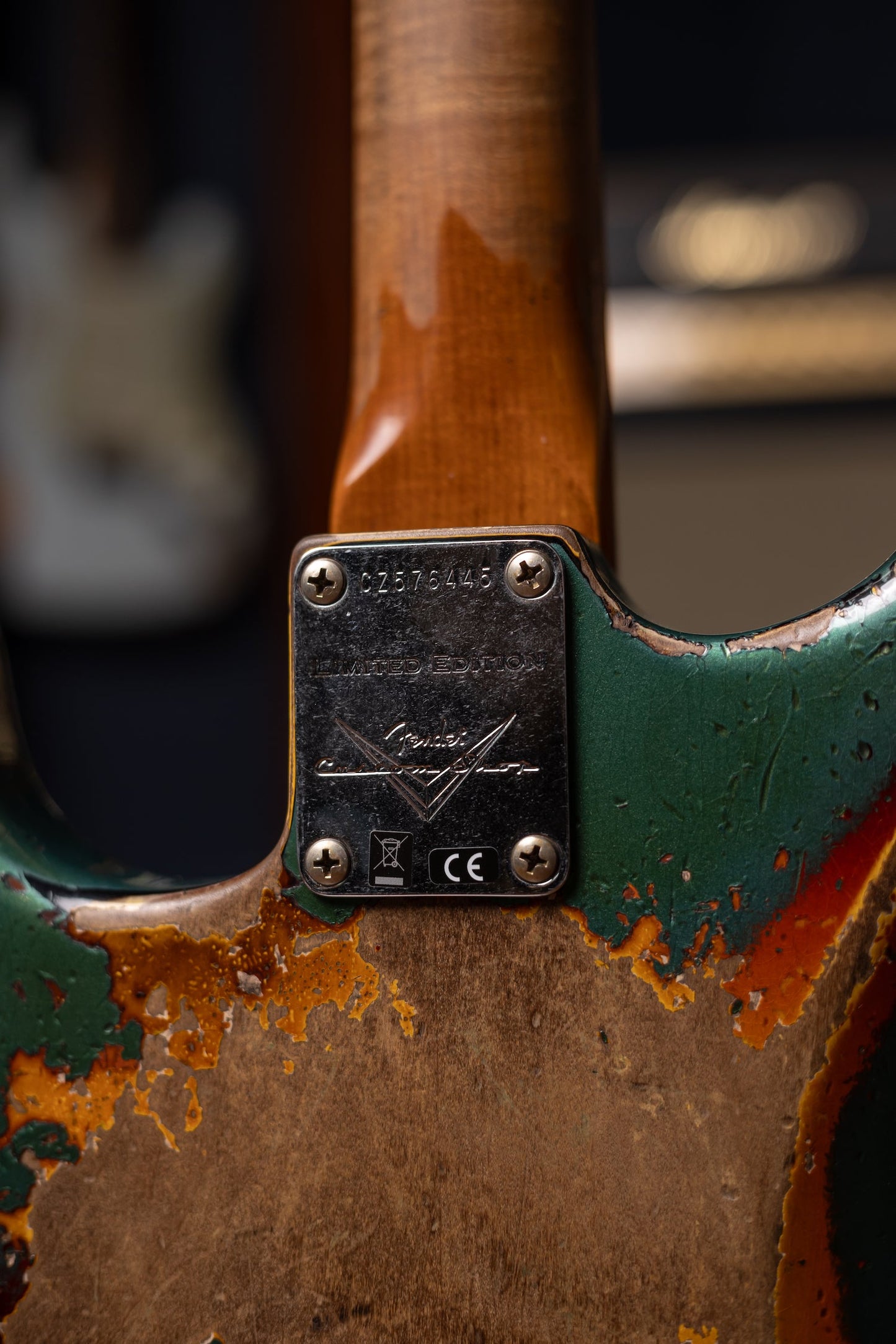 2024 Fender Custom Shop Limited Editon Roasted Maple ‘61 Stratocster Super Heavy Relic Electric Guitar - Sherwood Over Sunburst
