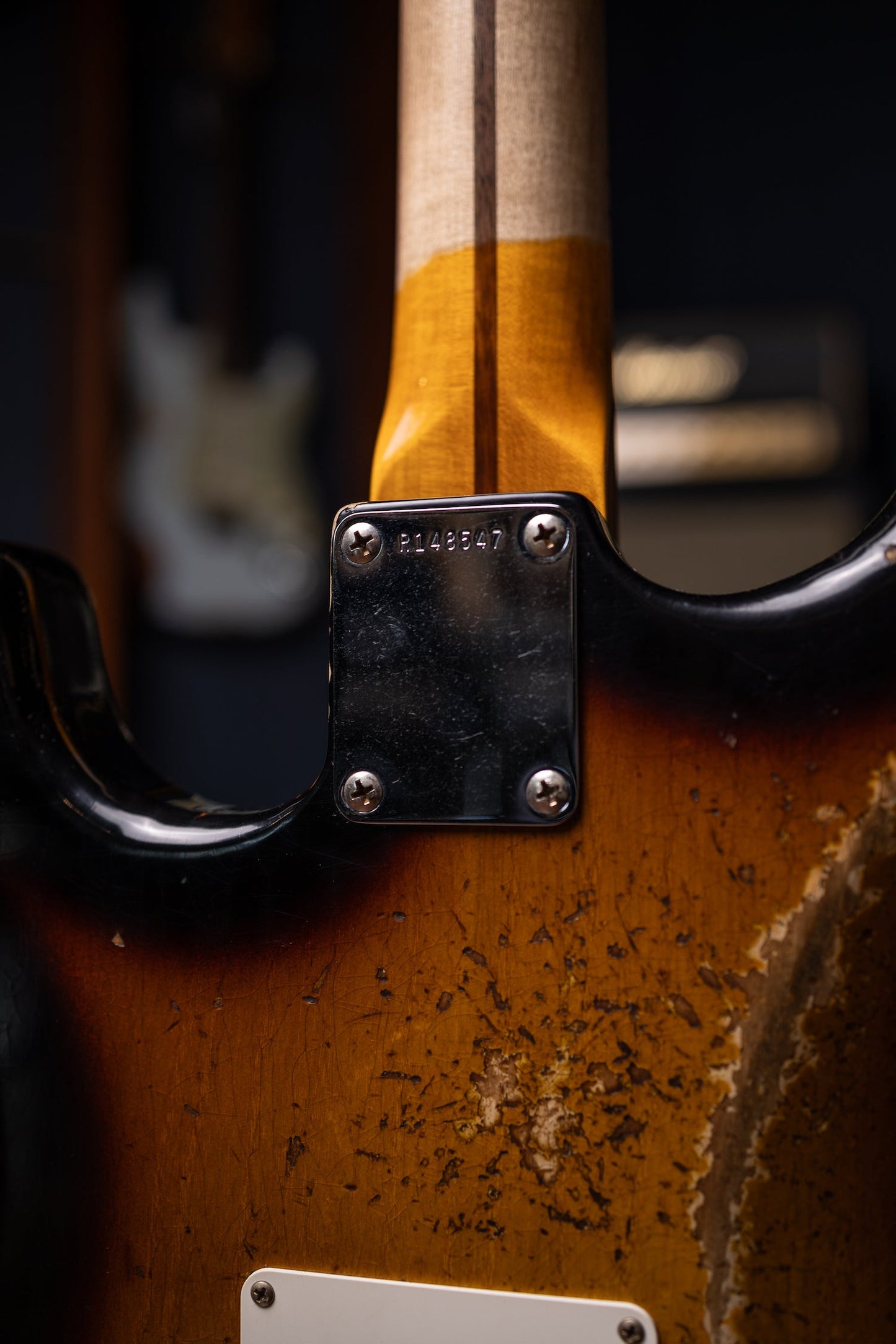 Fender Custom Shop Stratocaster 1957 Heavy Relic Electric Guitar - Aged 2-Color Sunburst