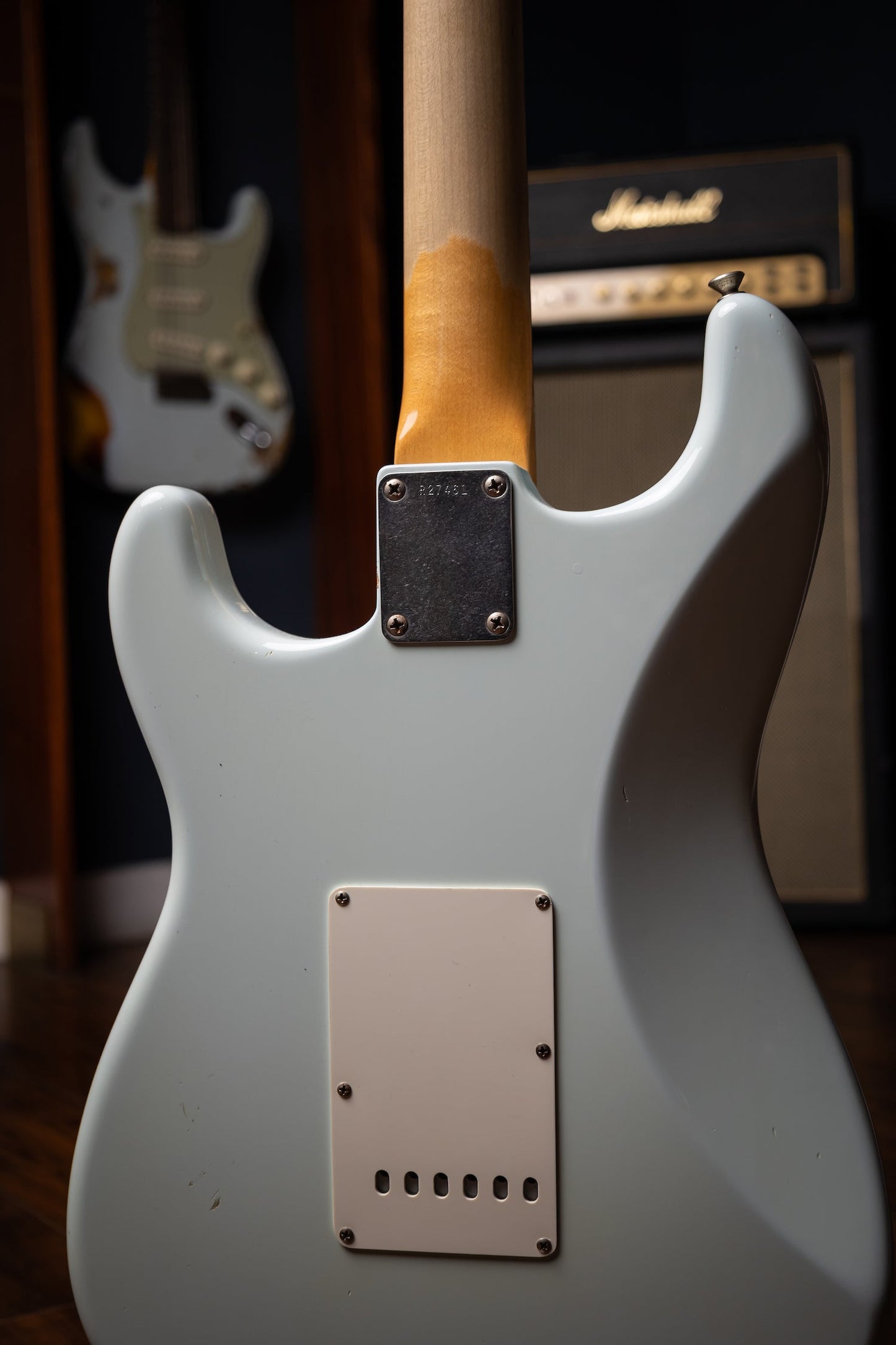 2005 Fender Custom Shop 1959 Stratocaster Master Design John English Electric Guitar - Sonic Blue