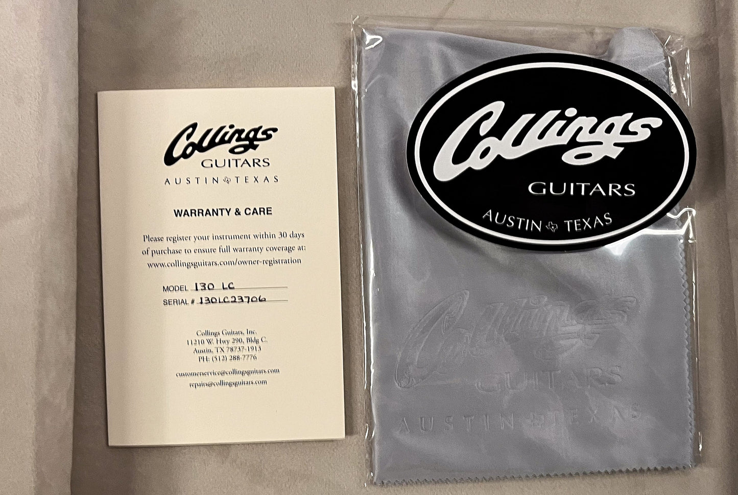 Collings I-30 LC Blonde (706)