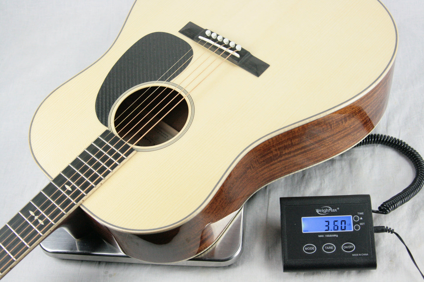Martin DSS-2018 NAMM Show Slope Shoulder D18 Adirondack Top Carbon Fiber Titanium Light!